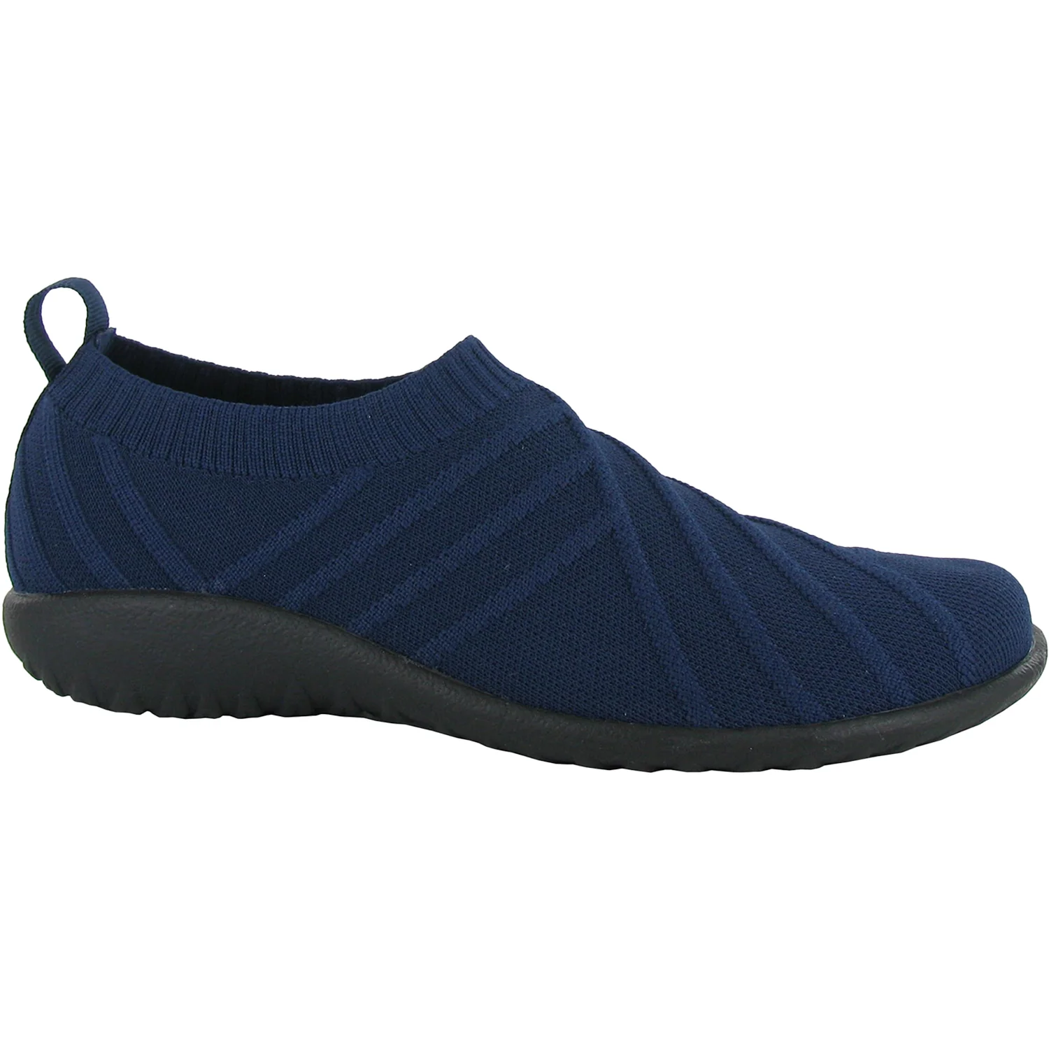 Naot Okahu Women's Slip On Shoes Navy Knit Fabric