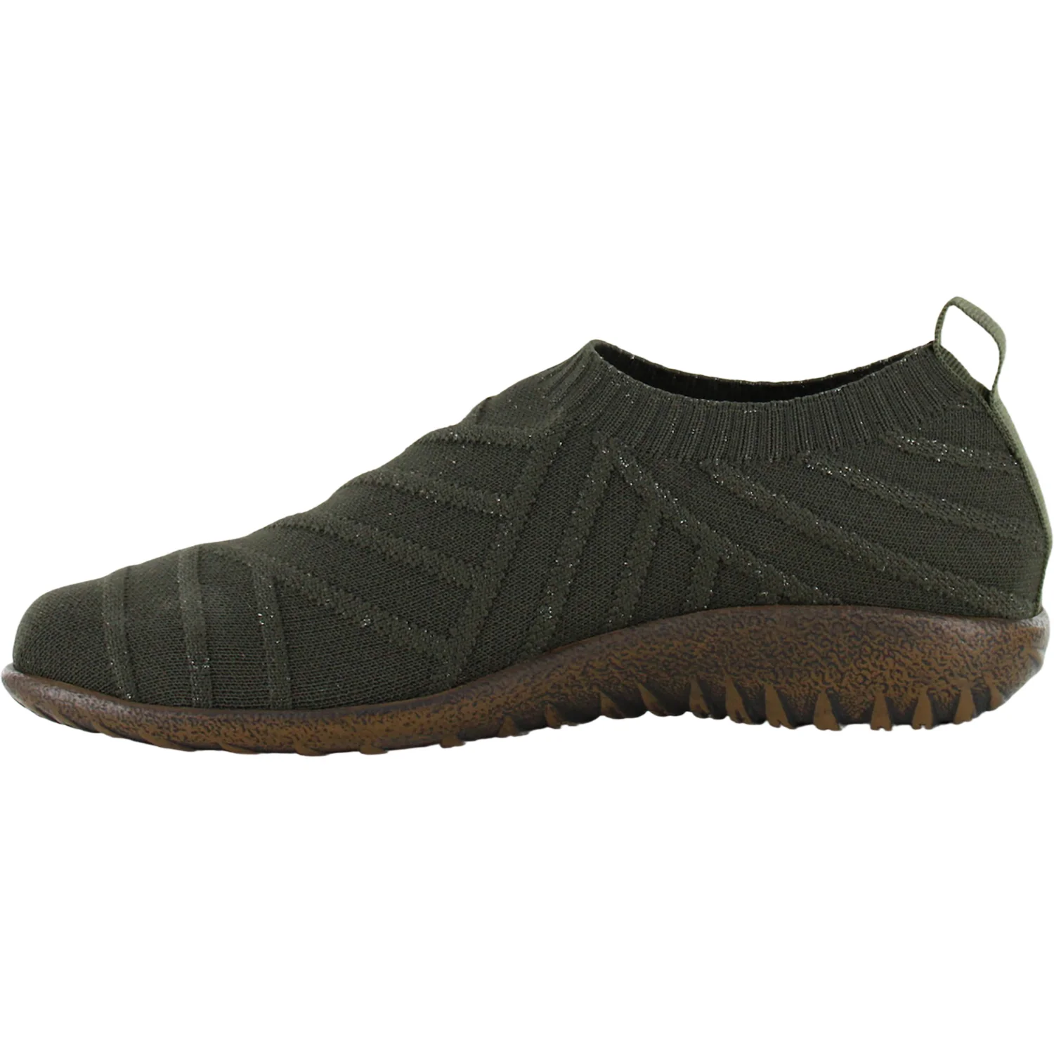 Naot Okahu Women's Olive Gold Sparkle Knit - Image 3