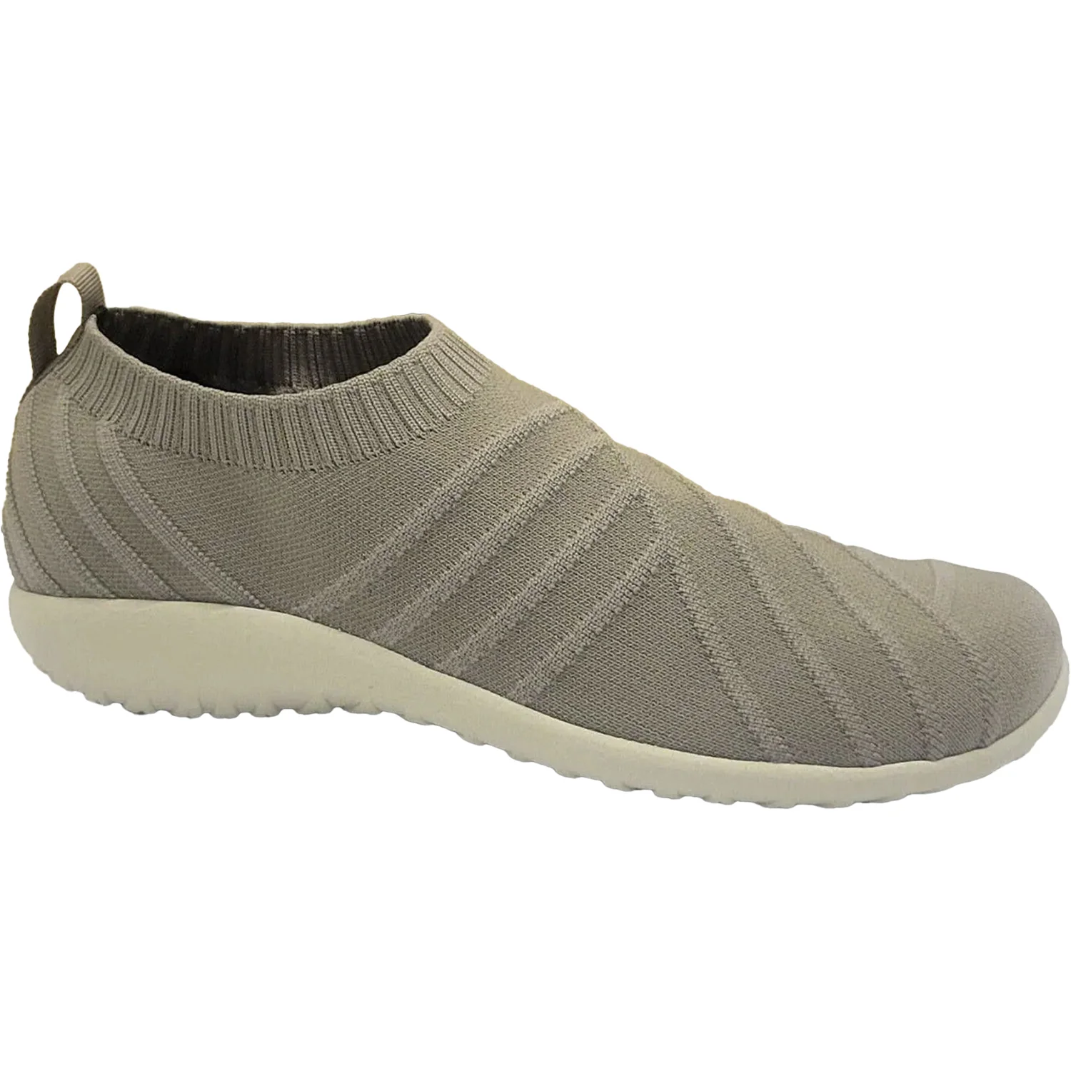 Naot Okahu Women's Slip On Shoes Women's Naot Okahu Taupe Knit Fabric