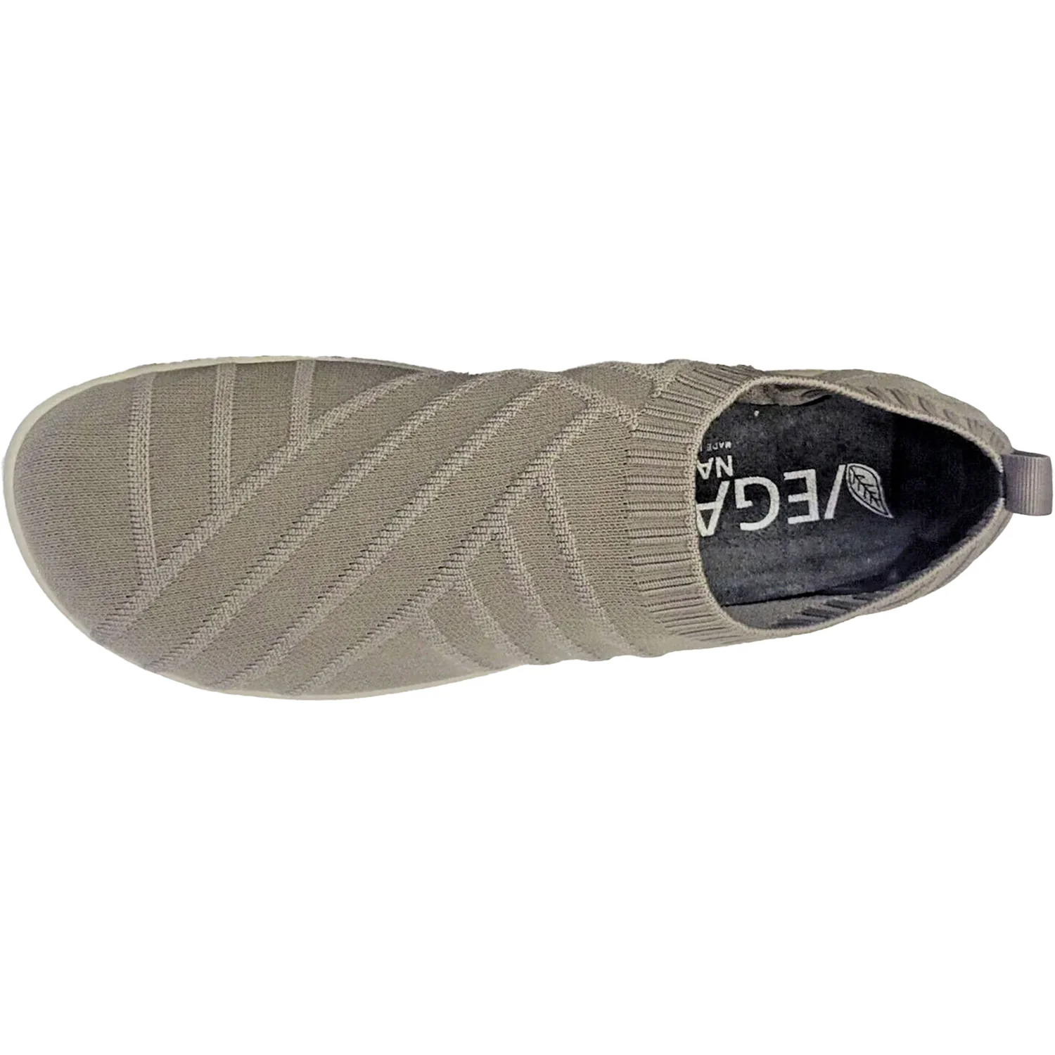 Naot Okahu Women's Slip On Shoes Women's Naot Okahu Taupe Knit Fabric - Image 2