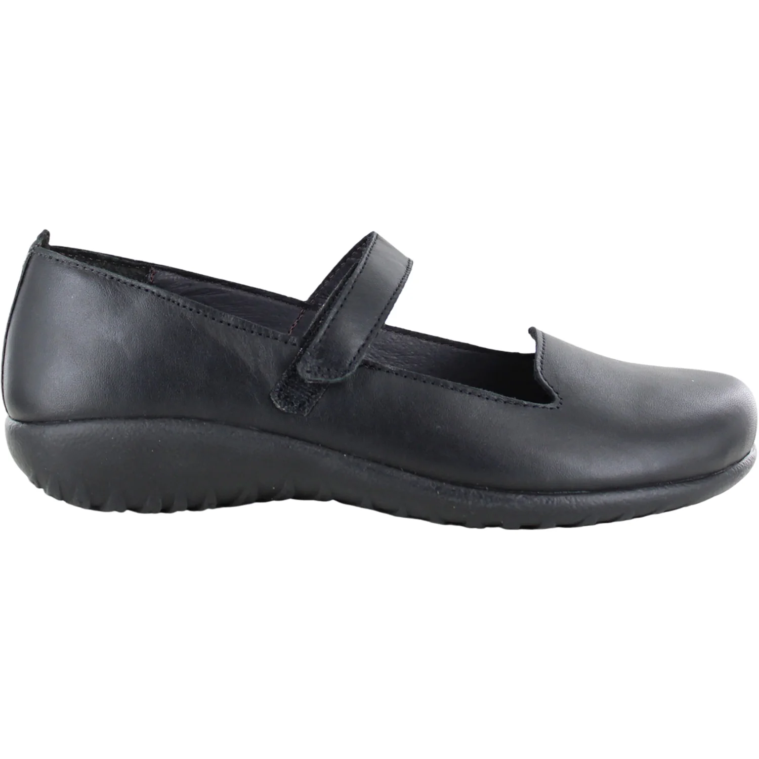 Naot Purini Women's Mary Janes Traditional Black Jet Leather