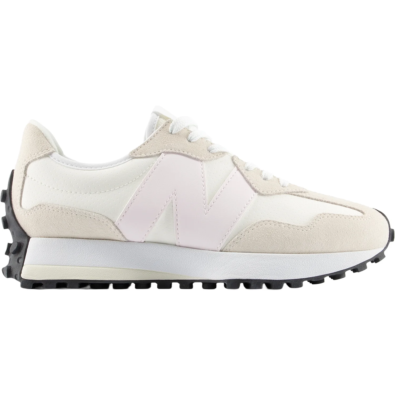 New Balance 327 (Neutral Support) Women's Athletic Shoes Sea Salt/Pink Salt