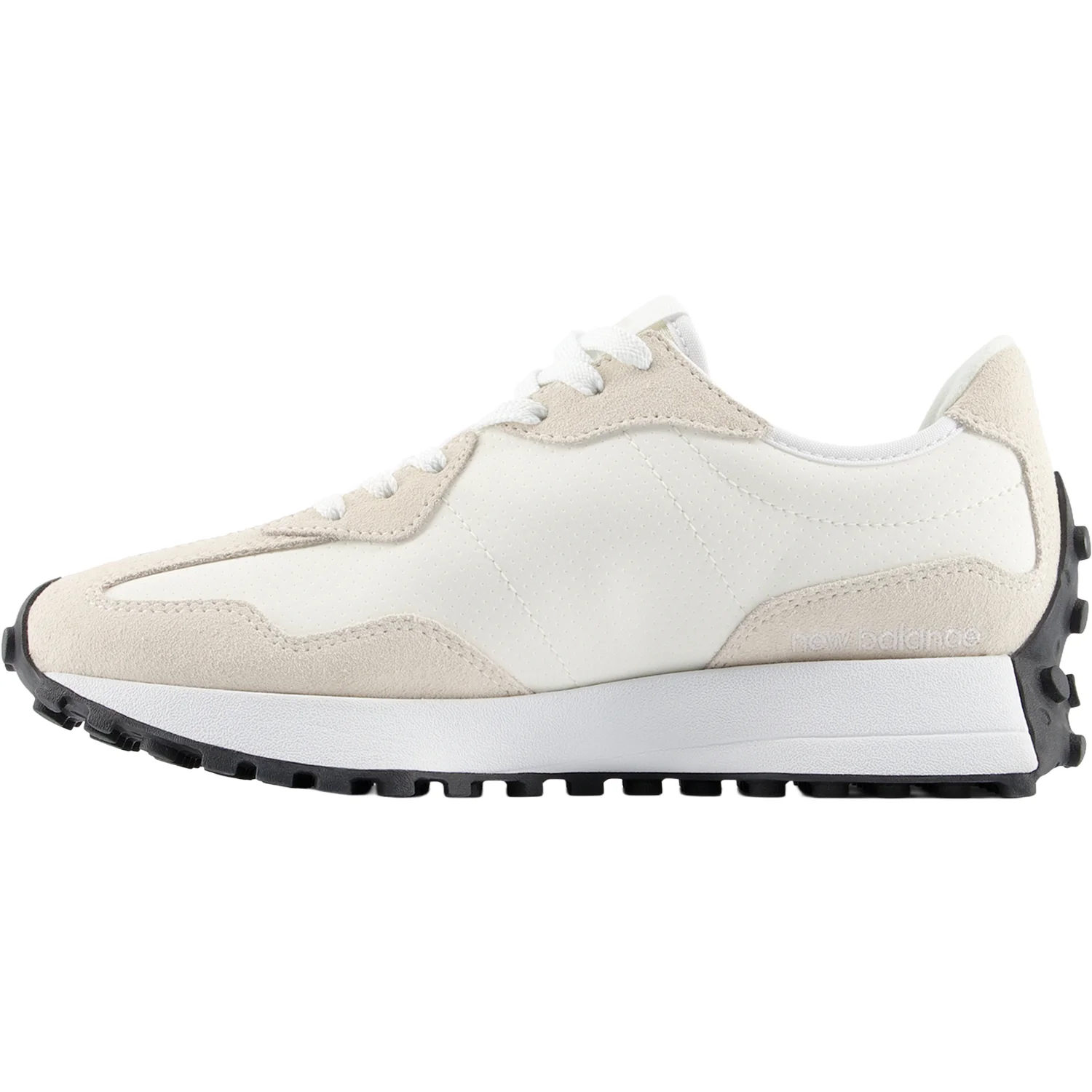 New Balance 327 (Neutral Support) Women's Athletic Shoes Sea Salt/Pink Salt - Image 3