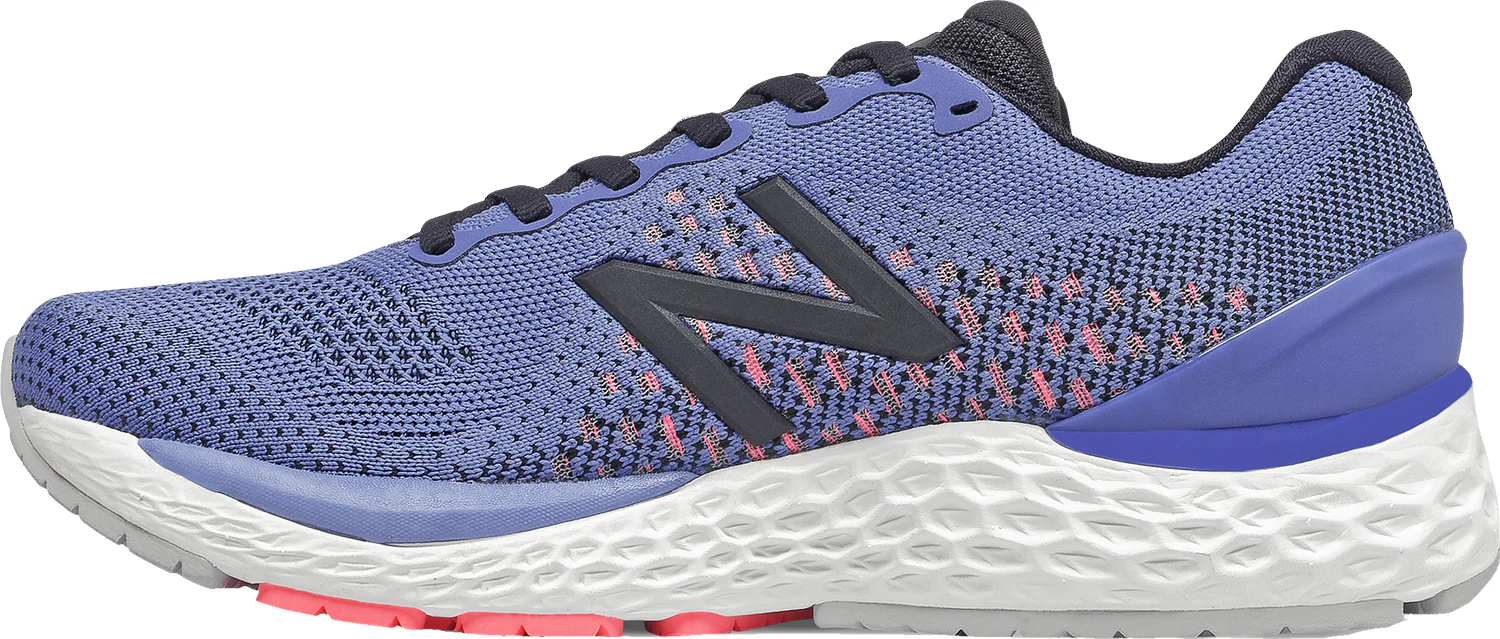 New Balance Fresh Foam W880A10 Women's Running Shoes Magnetic Blue/Guava/Black Mesh - Image 3