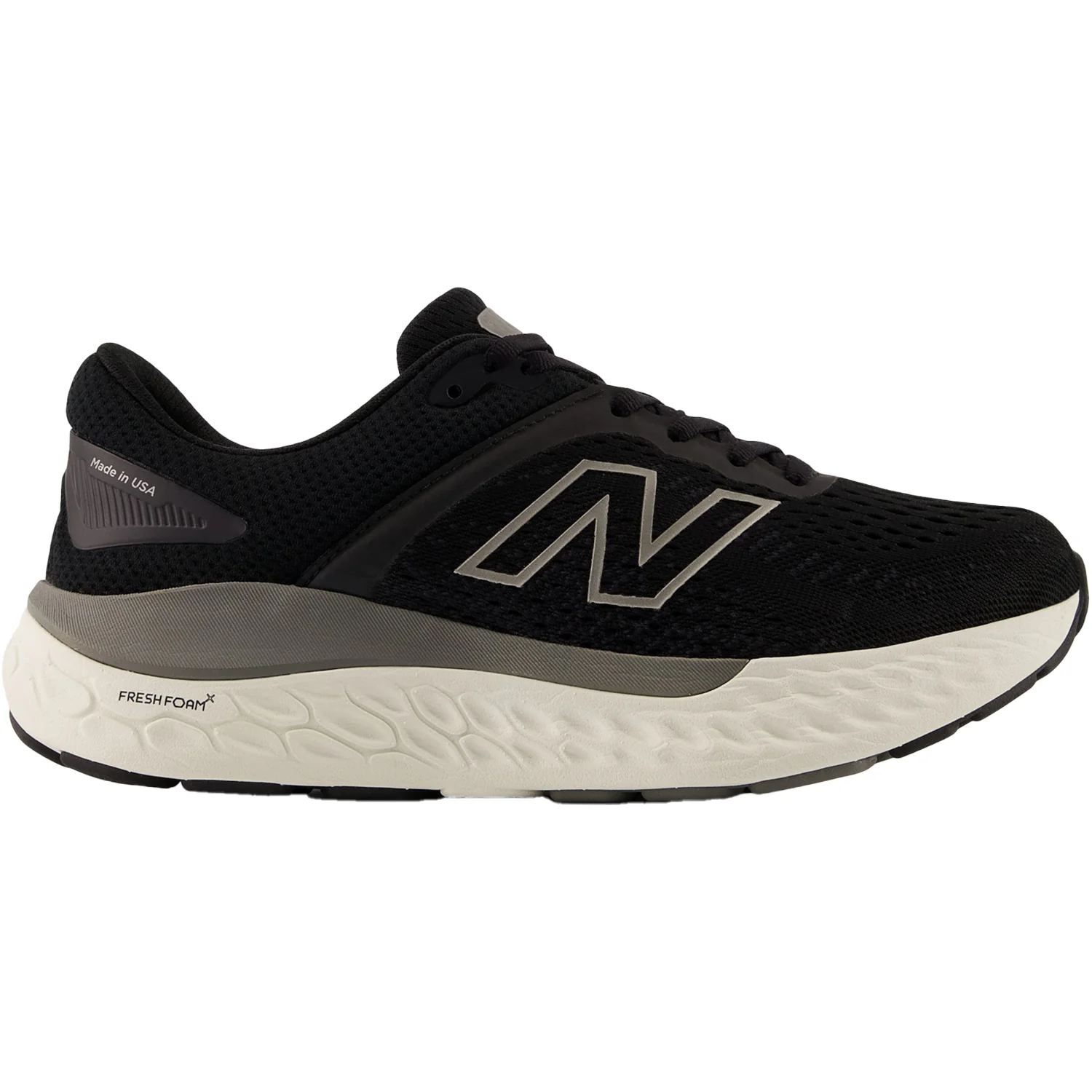 New Balance Fresh Foam X W1540BK4 - Made in USA (Stability Support) Women's Running Shoes Black/White Mesh