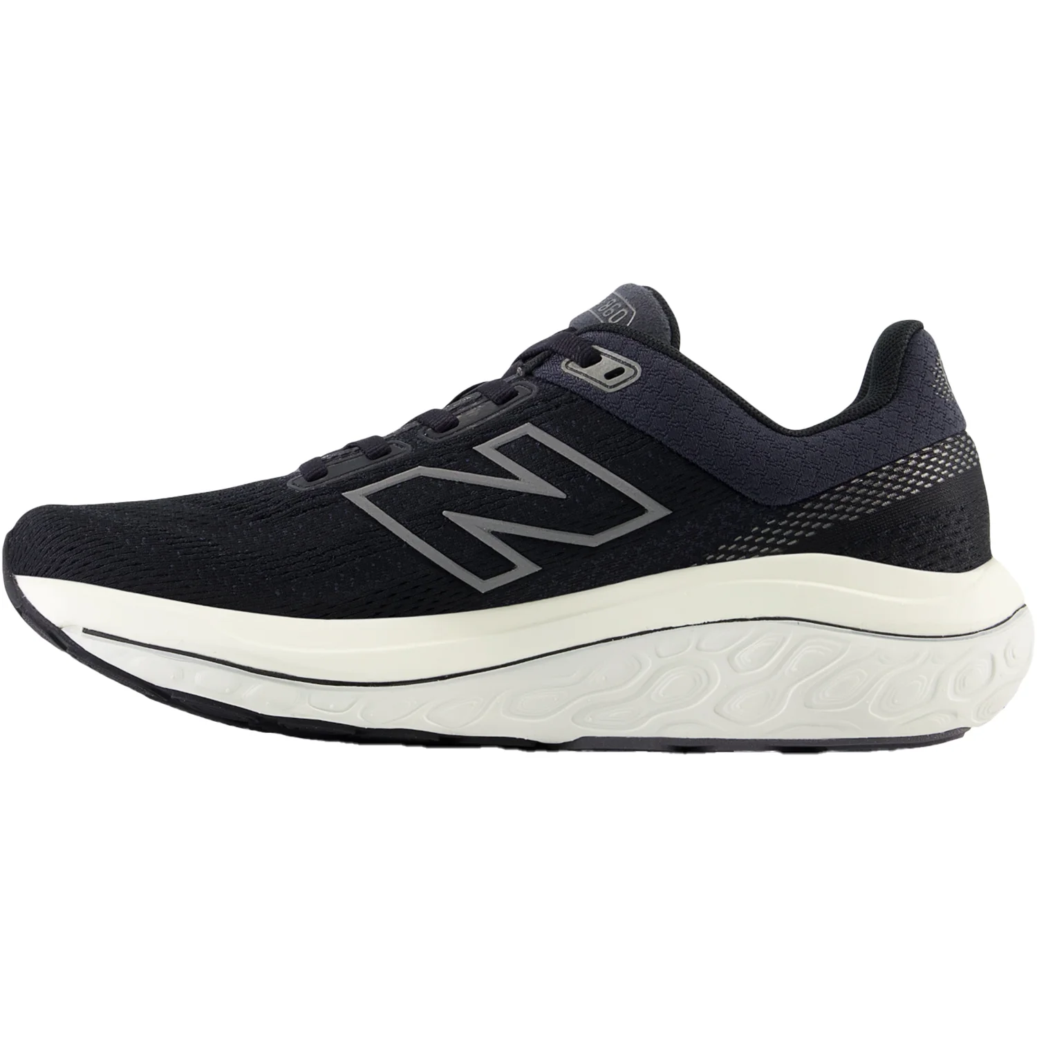 New Balance Fresh Foam X W860A14 (Neutral Support) (Stability Support) Women's Athletic Shoes Black/Phantom/Angora Mesh - Image 3