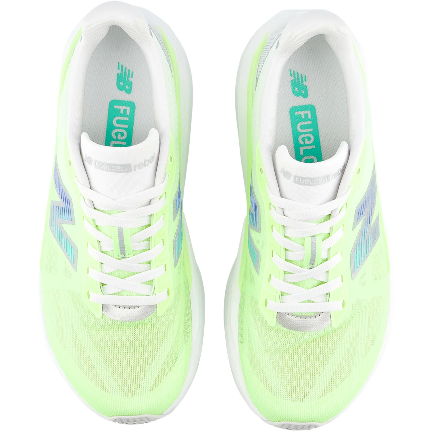 New Balance FuelCell Rebel v5 (Neutral Support) Women's Athletic Shoes After Glow/Deep End - Image 2