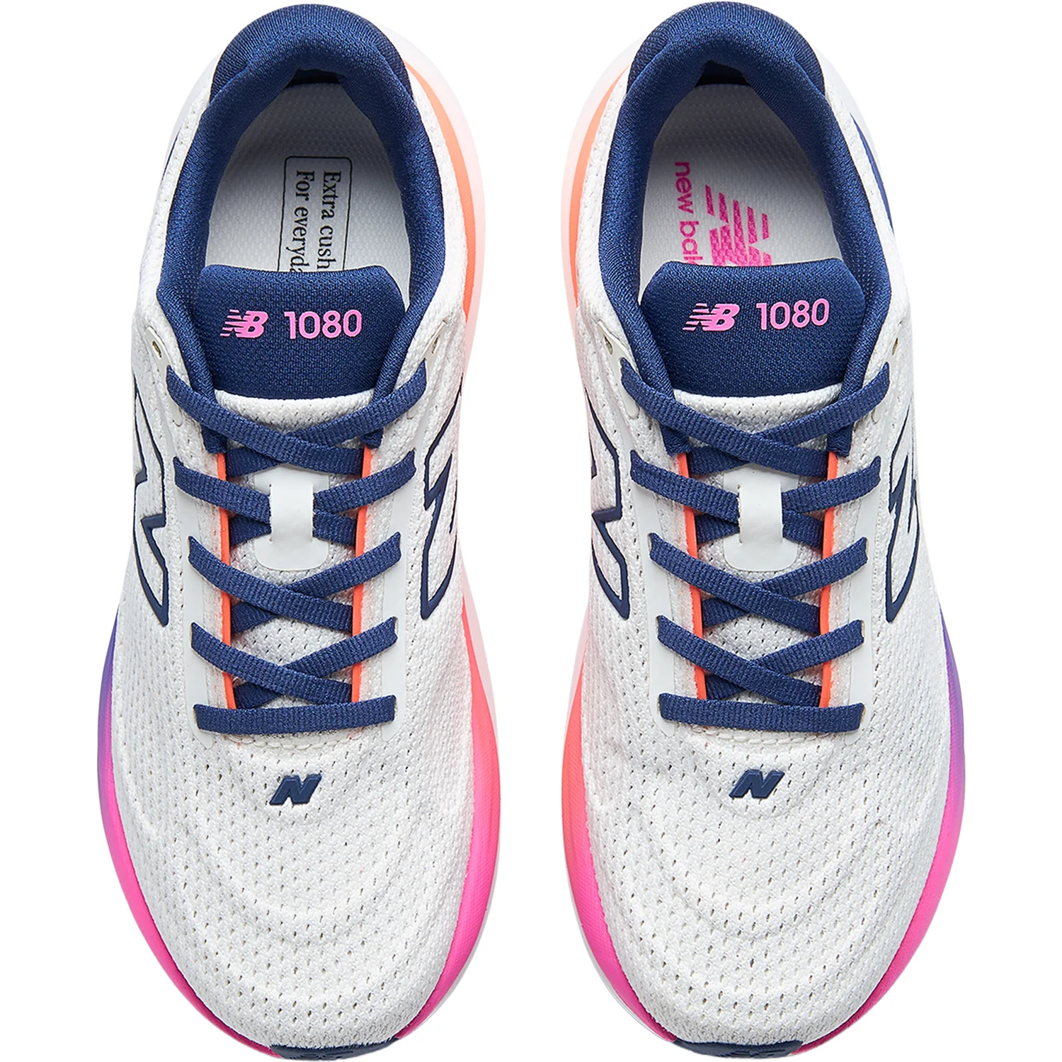 New Balance W10801L7 (Neutral Support) Women's Athletic Shoes Sea Salt/Blue Oyster - Image 2