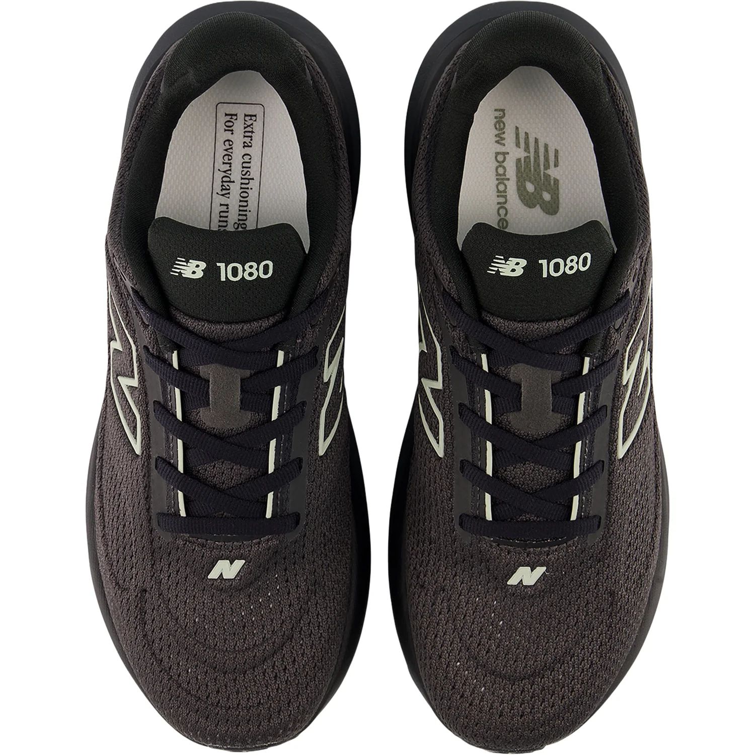 New Balance W10803AW (Neutral Support) Women's Athletic Shoes Black/Olivine - Image 2