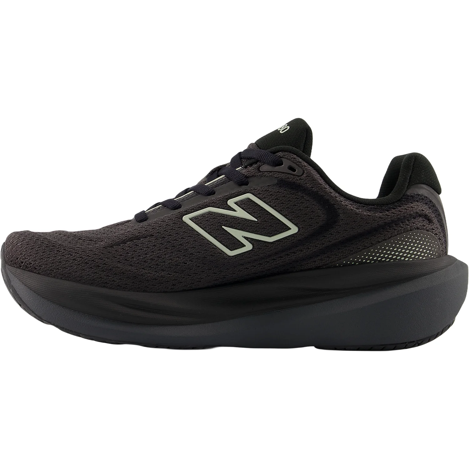 New Balance W10803AW (Neutral Support) Women's Athletic Shoes Black/Olivine - Image 3