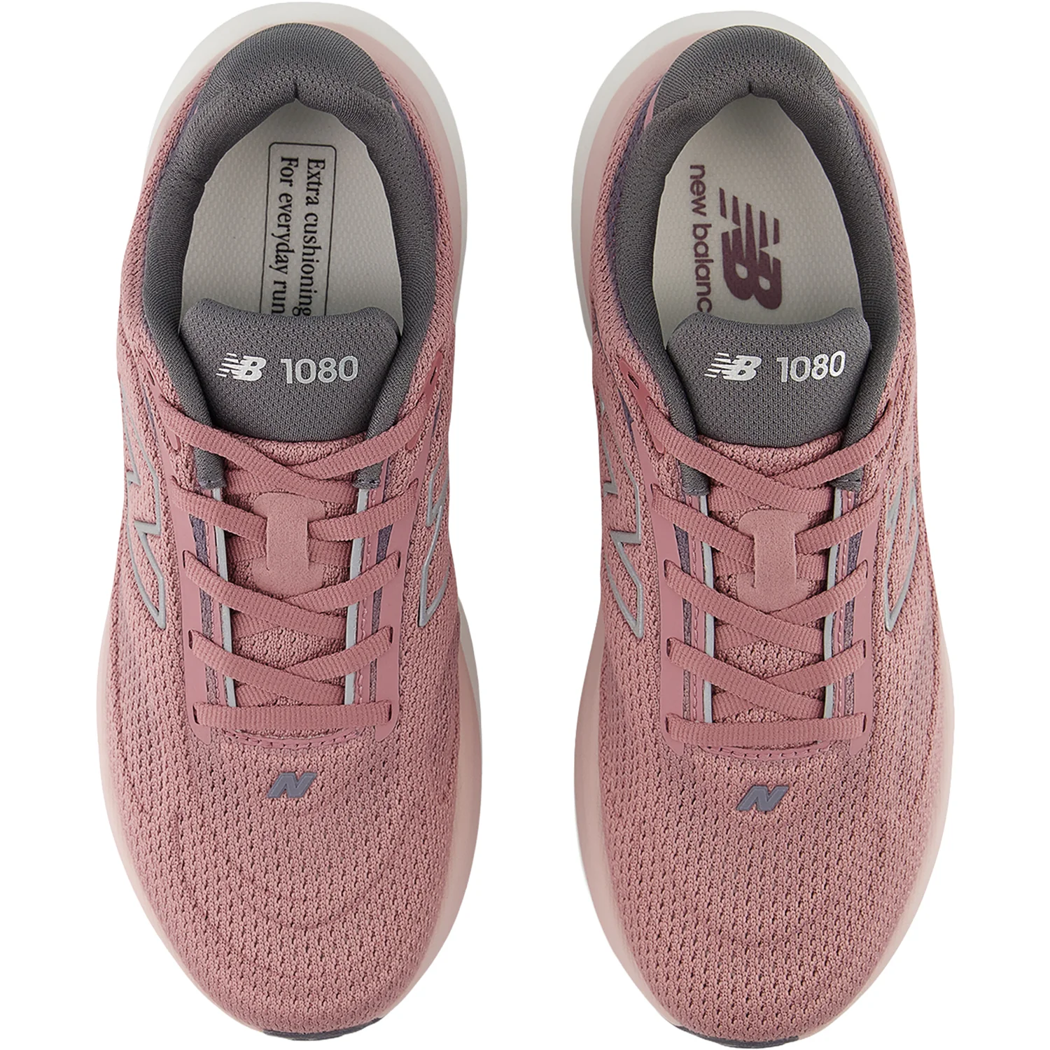 New Balance W10807F9 (Neutral Support) Women's Athletic Shoes Rosewood/Silver Metallic - Image 2