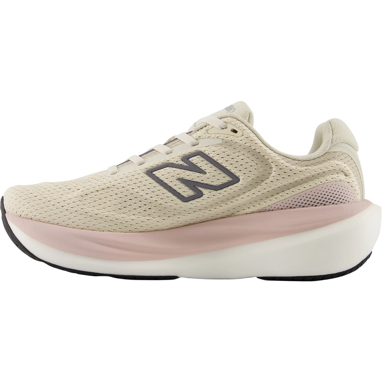 New Balance 1080v15 (Neutral Support) Women's Athletic Shoes Timberwolf/Neptune Grey - Image 3