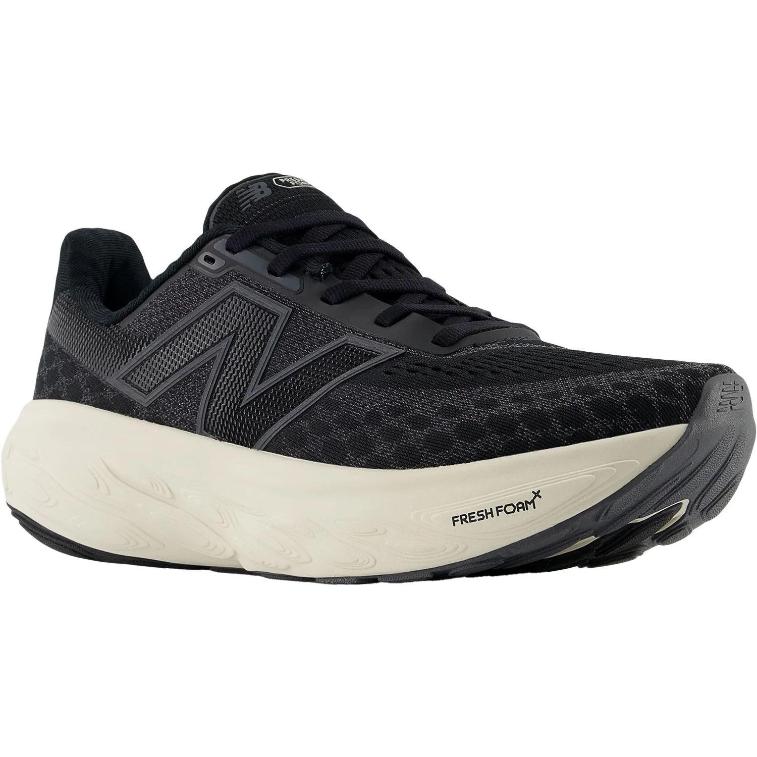 New Balance W1080B14 (Neutral Support) Women's Athletic Shoes Black/Phantom/Sea Salt - Image 5