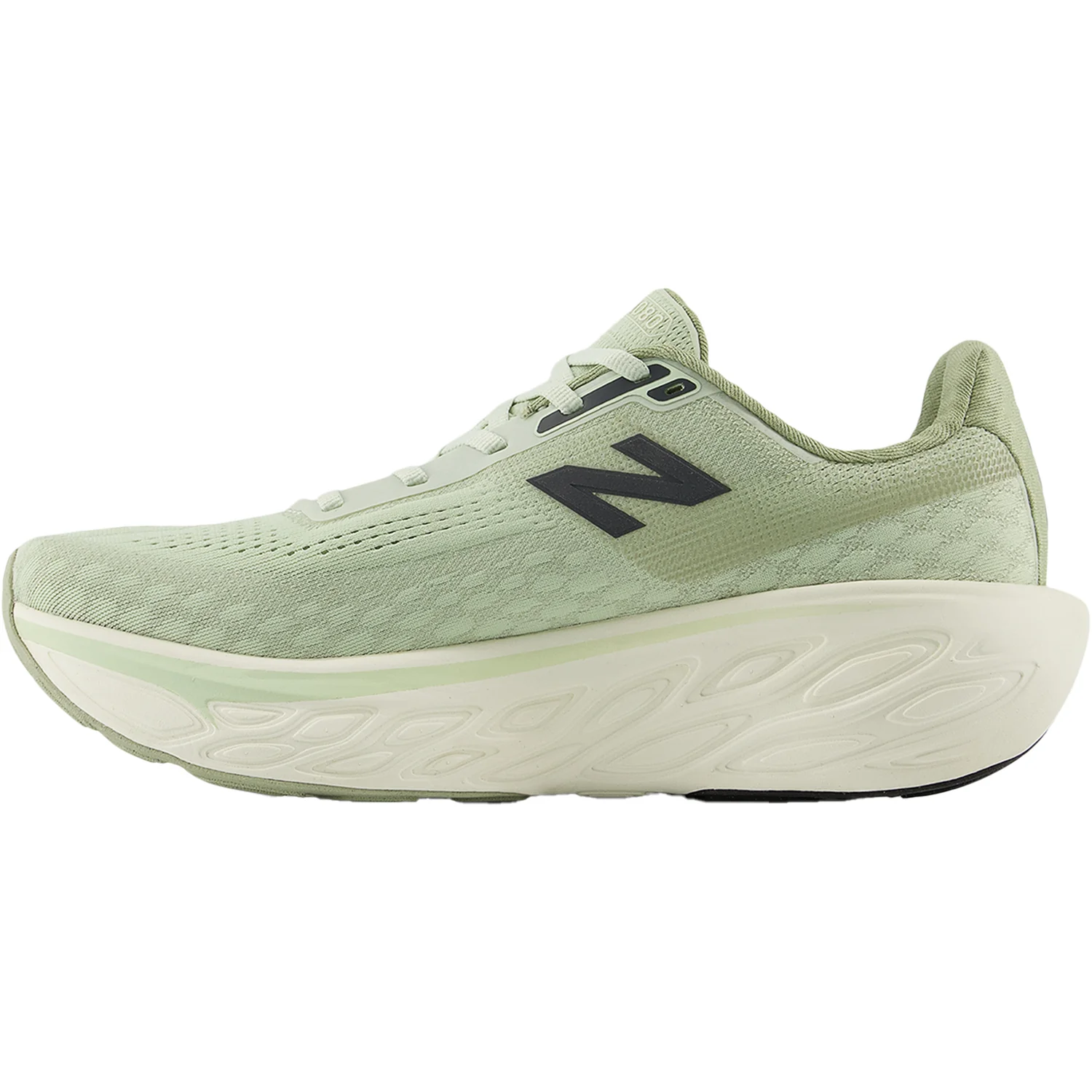 New Balance W1080M14 (Neutral Support) Women's Athletic Shoes Natural Mint/Magnet/Olivine Mesh - Image 3