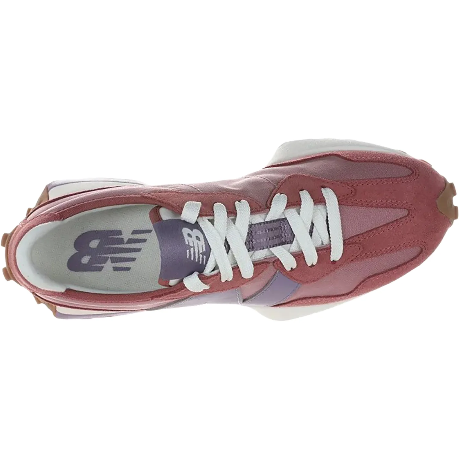 New Balance 327 Women's Athletic Shoes Rosewood/Candied Violet - Image 2