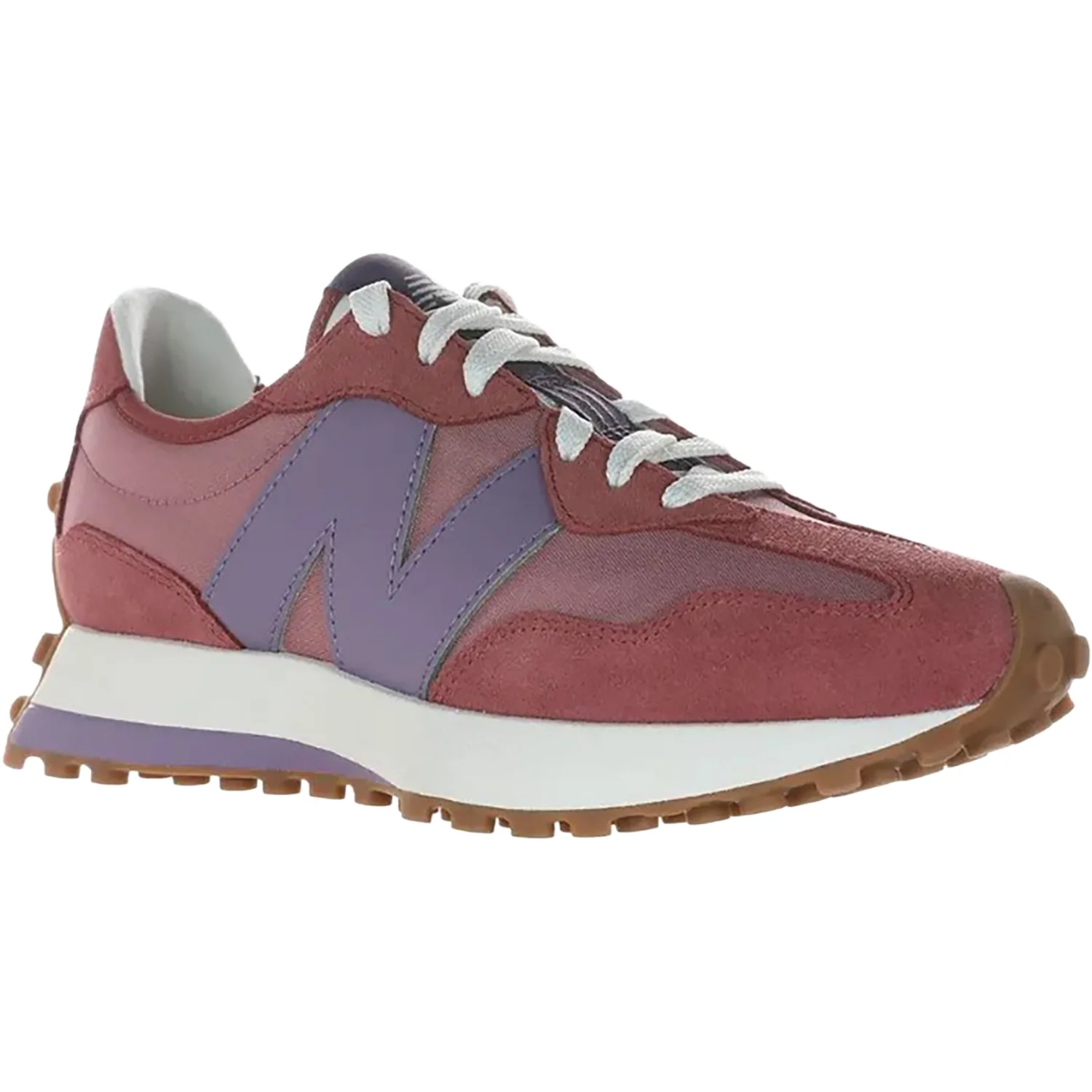 New Balance 327 Women's Athletic Shoes Rosewood/Candied Violet - Image 5