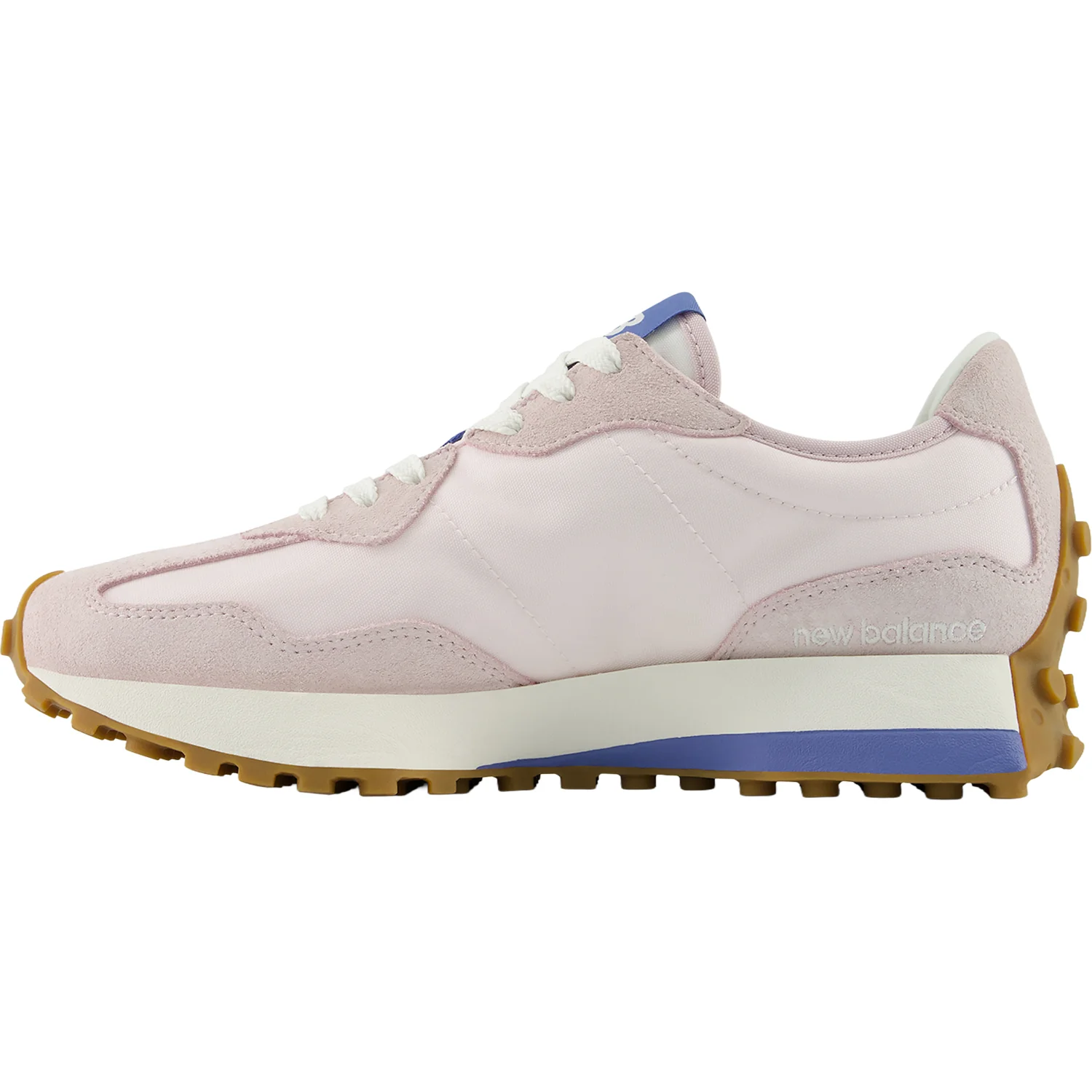 New Balance 327 (Neutral Support) Women's Athletic Shoes Pink Salt/Fairweather Blue - Image 3