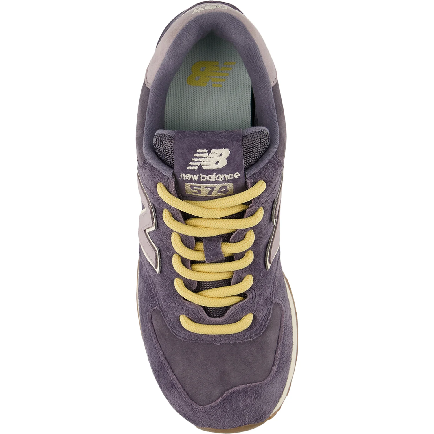 New Balance W5749OU (Neutral Support) Women's Athletic Shoes Neptune Gray with Truffle Salt - Image 2