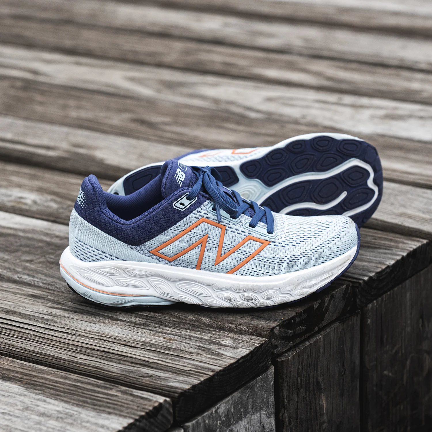 New Balance W86014E (Stability Support) Women's Athletic Shoes Frosted Glass/Dream State/Peach Nectar - Image 7