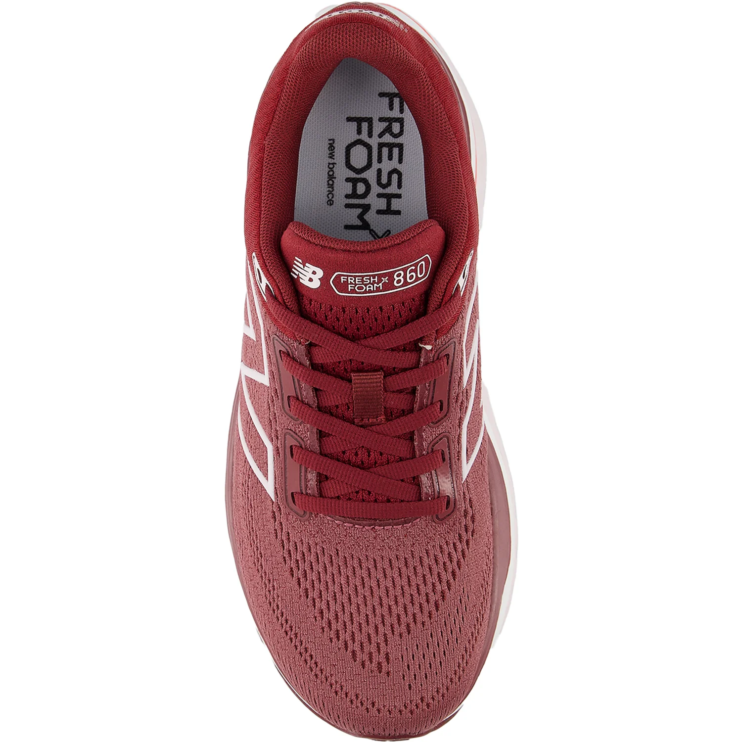 New Balance W86014F (Stability Support) Women's Athletic Shoes Washed Burgundy/Monarch Burgundy/Pink Granite - Image 2