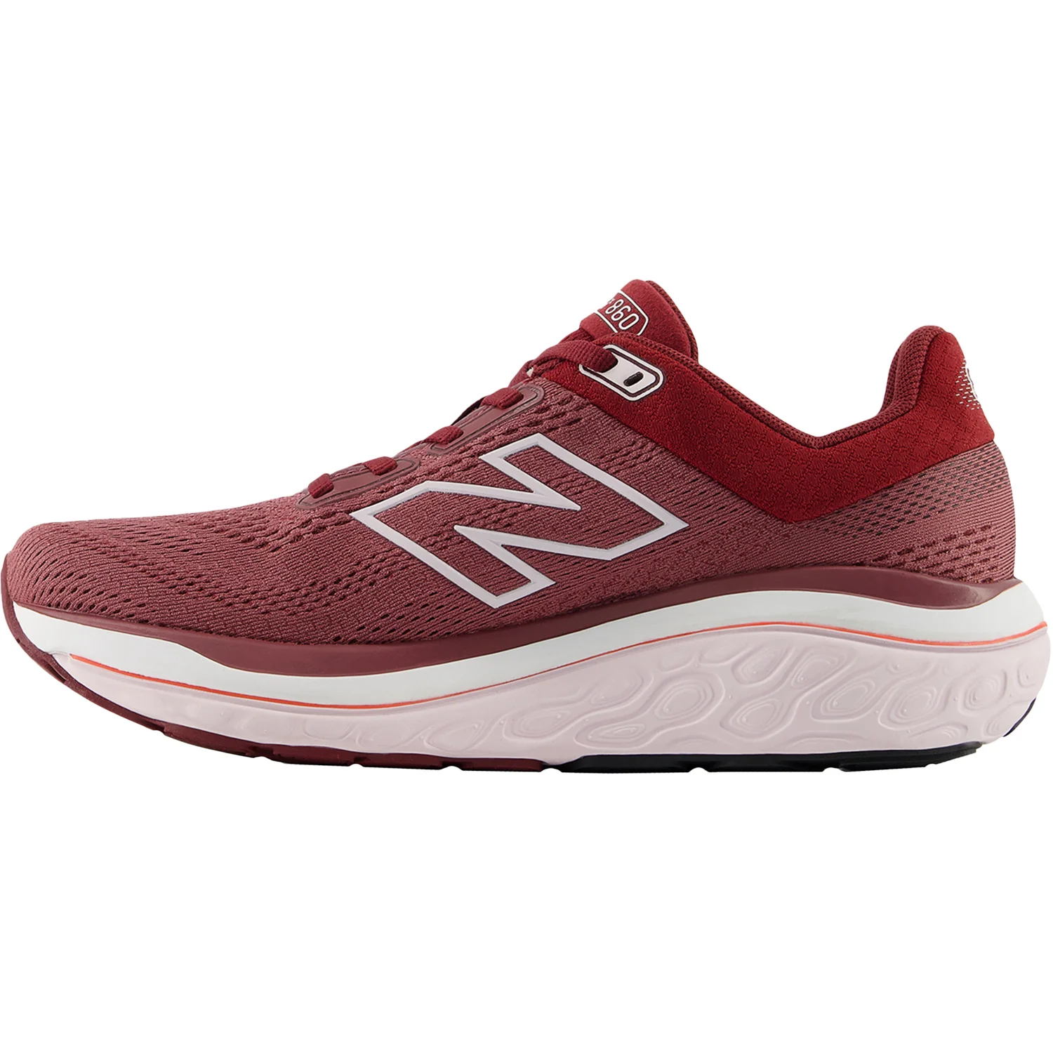 New Balance W86014F (Stability Support) Women's Athletic Shoes Washed Burgundy/Monarch Burgundy/Pink Granite - Image 3