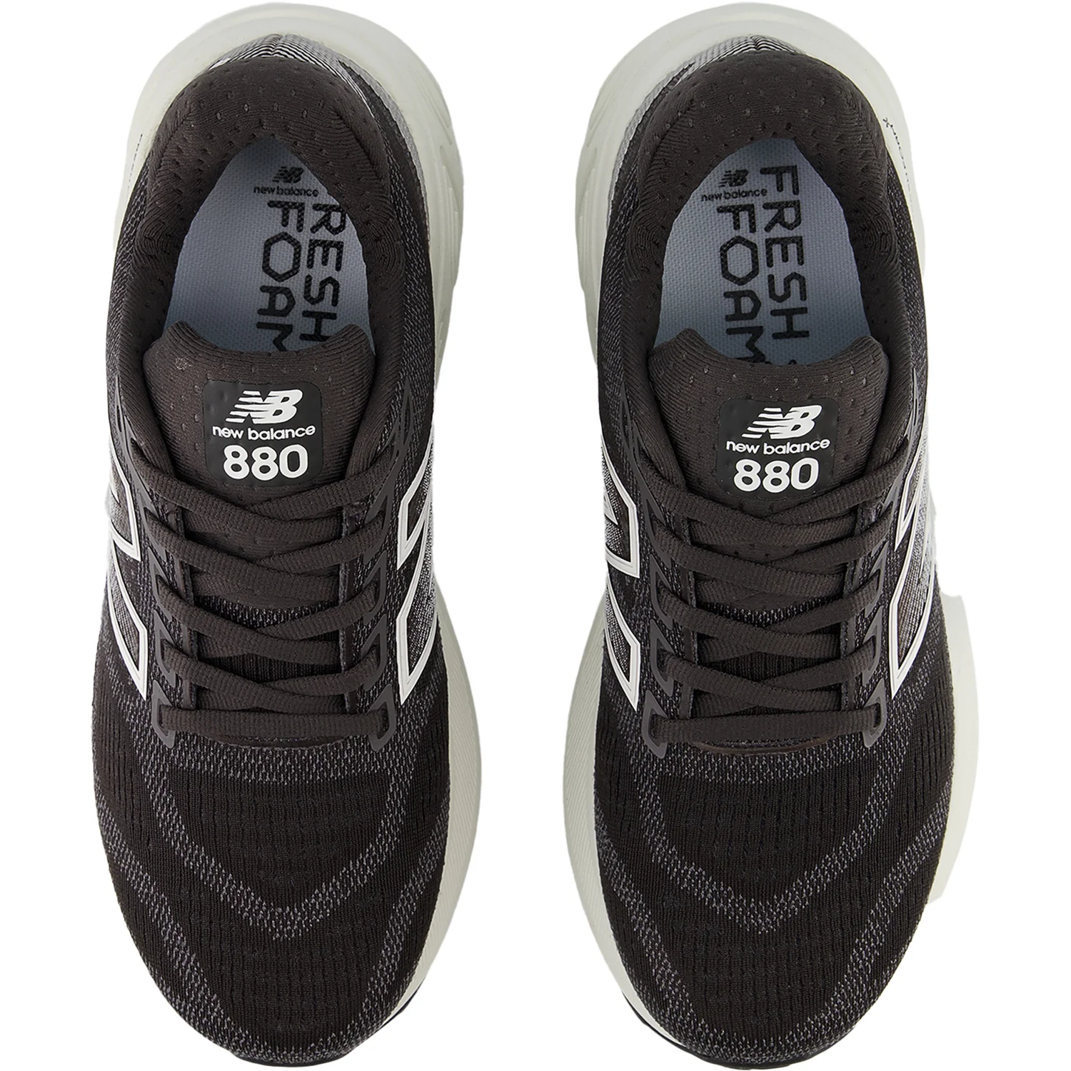New Balance W880H15 (Neutral Support) Women's Athletic Shoes Black Cement/Sea Salt/Silver Metallic - Image 2