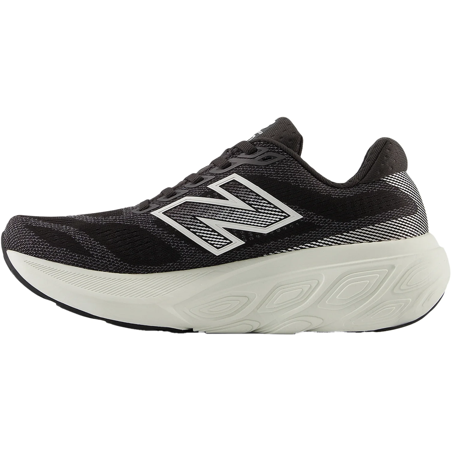 New Balance W880H15 (Neutral Support) Women's Athletic Shoes Black Cement/Sea Salt/Silver Metallic - Image 3