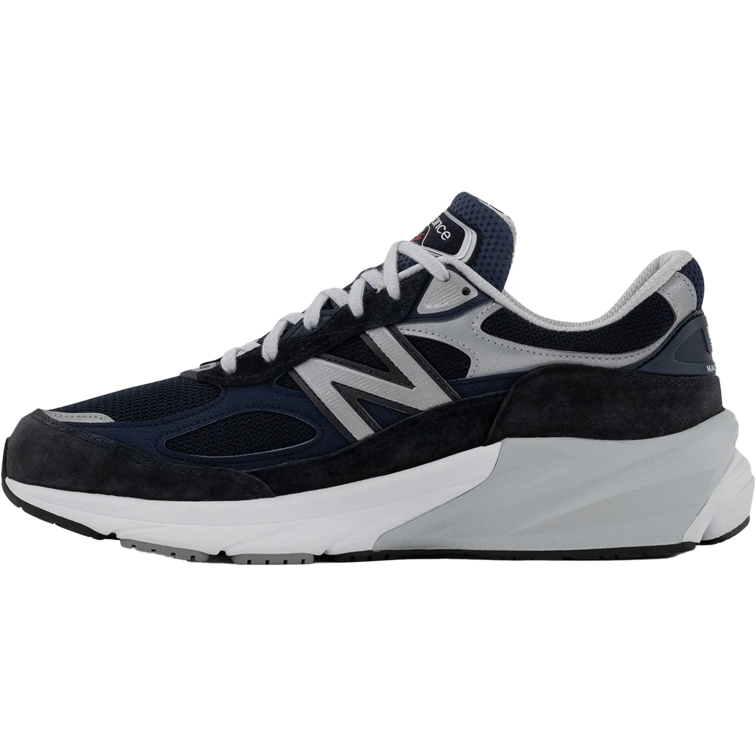 New Balance W990NV6 - Made in USA Women's Running Shoes Navy/White Mesh - Image 4