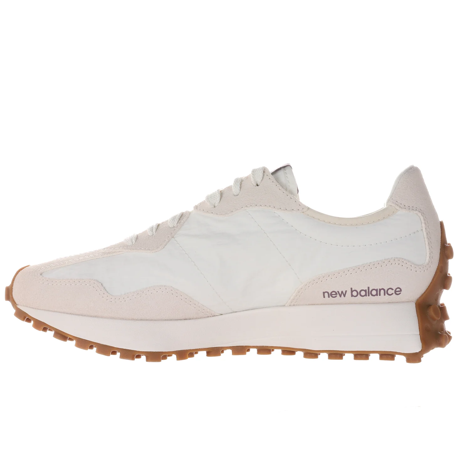 New Balance WS327FTC Women's Athletic Shoes Linen/Sea Salt/Dark Ice Wine - Image 3
