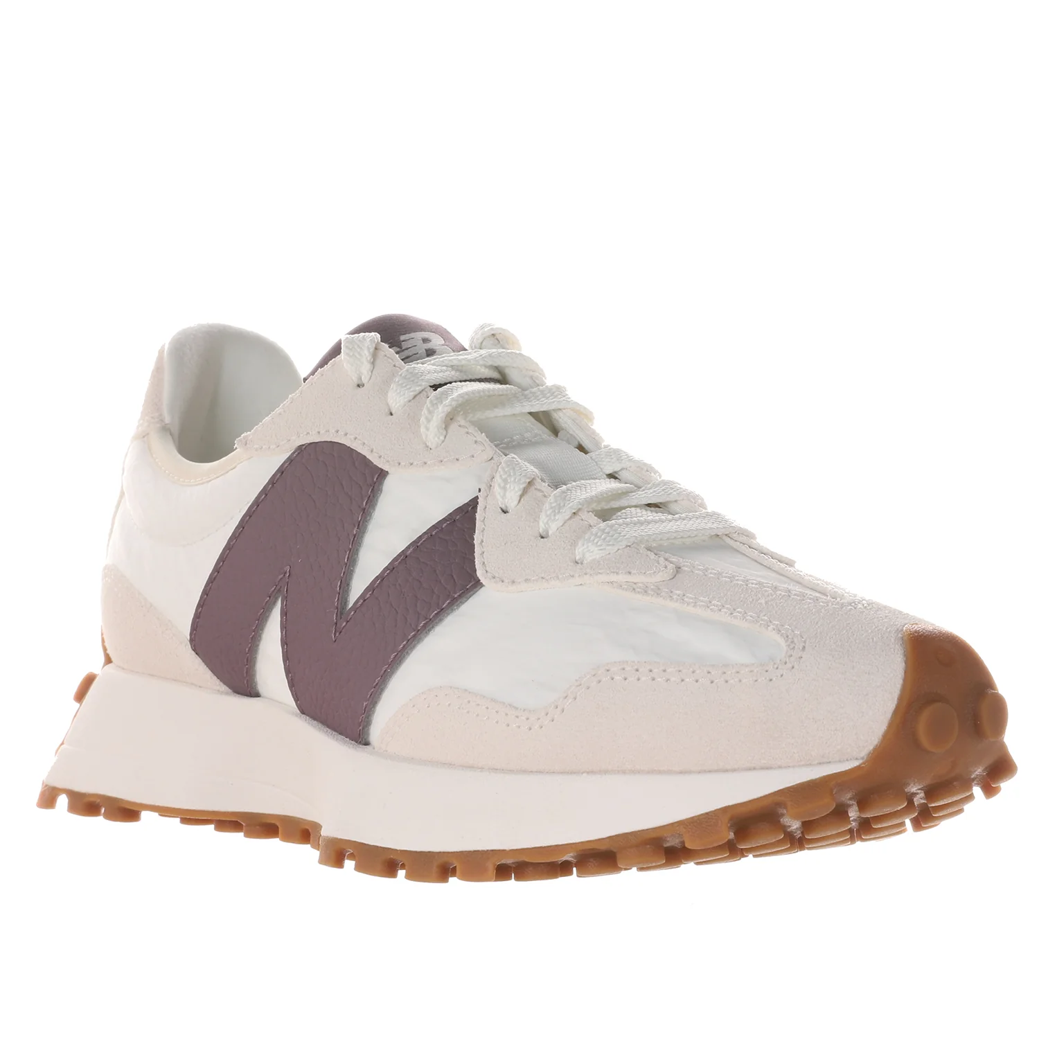 New Balance WS327FTC Women's Athletic Shoes Linen/Sea Salt/Dark Ice Wine - Image 5