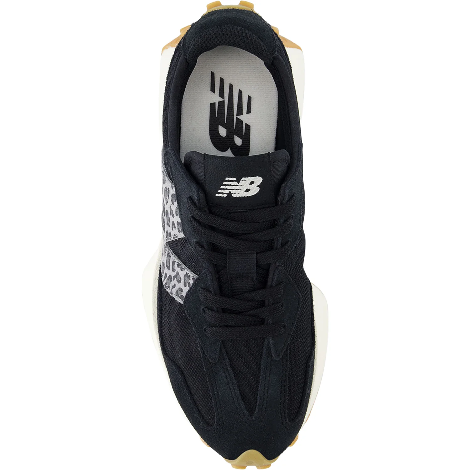 New Balance WS327LPC Women's Athletic Shoes Black/Black - Image 2
