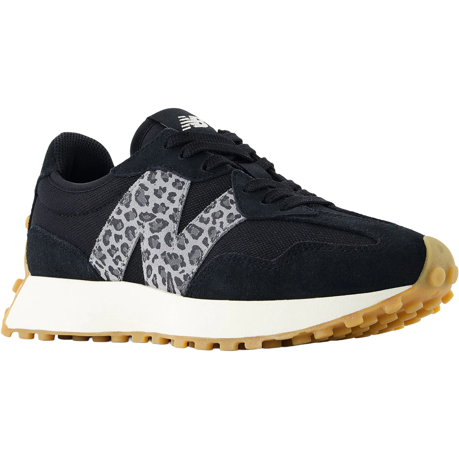 New Balance WS327LPC Women's Athletic Shoes Black/Black - Image 5