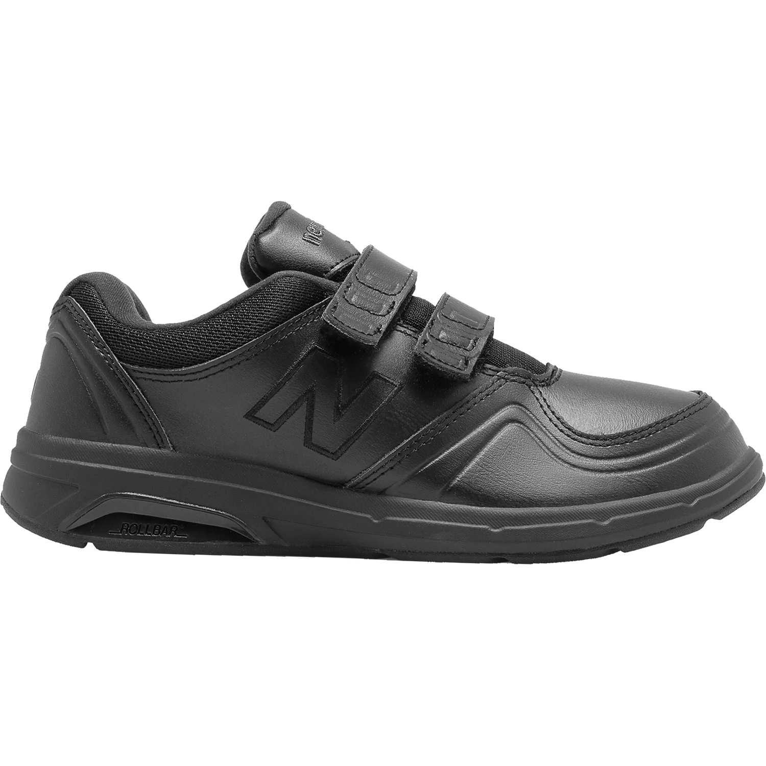 New Balance WW813HBK Women's Walking Shoes Black Leather