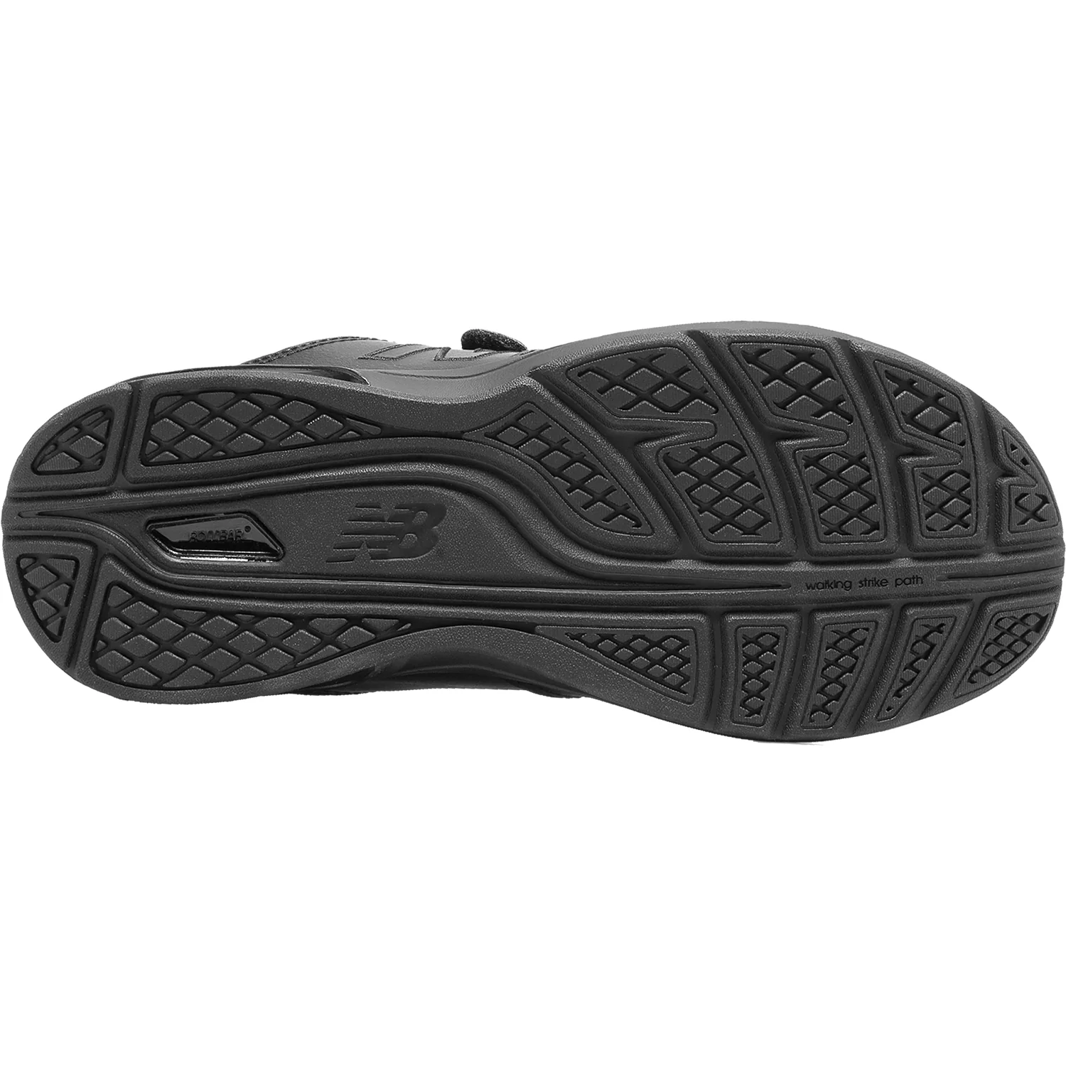 New Balance WW813HBK Women's Walking Shoes Black Leather - Image 4