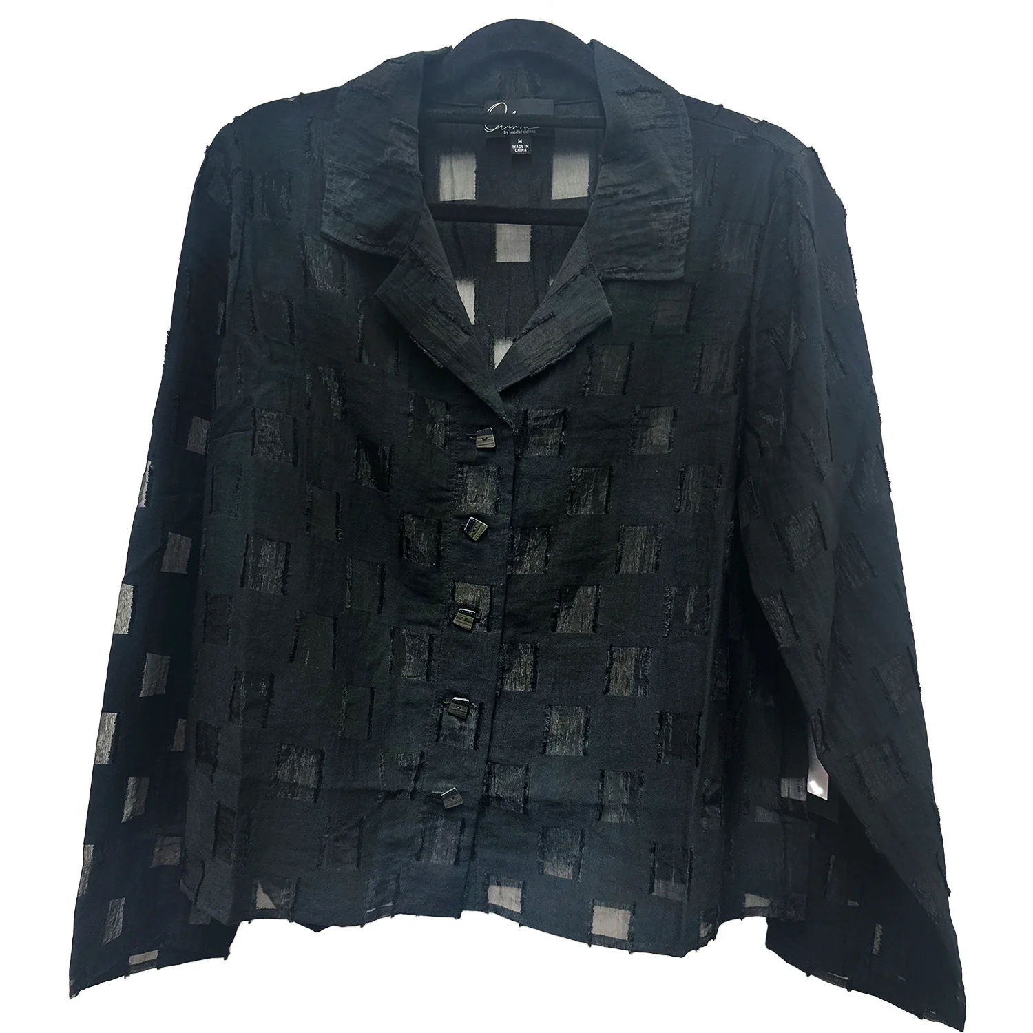 Olivia by Habitat Outside the Box Jacket Women's Tops Long Sleeve Black