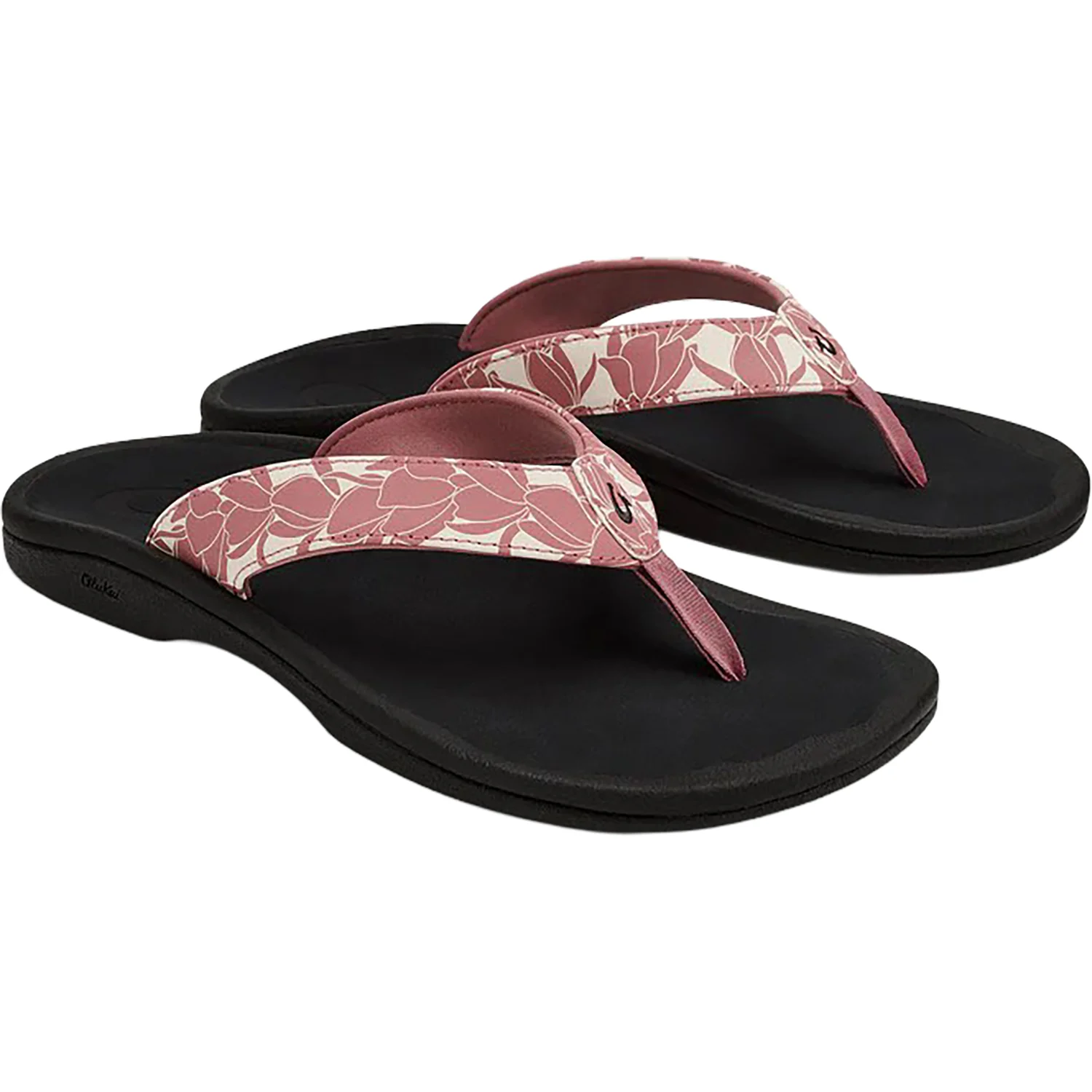 Olukai Ohana Women's Sandals Thong Sandals Coral Rose/Pa'i - Image 3
