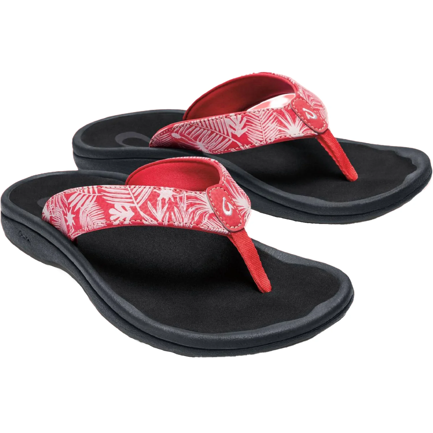 OluKai Ohana Lehua Women's Sandals Flower/Onyx - Image 4