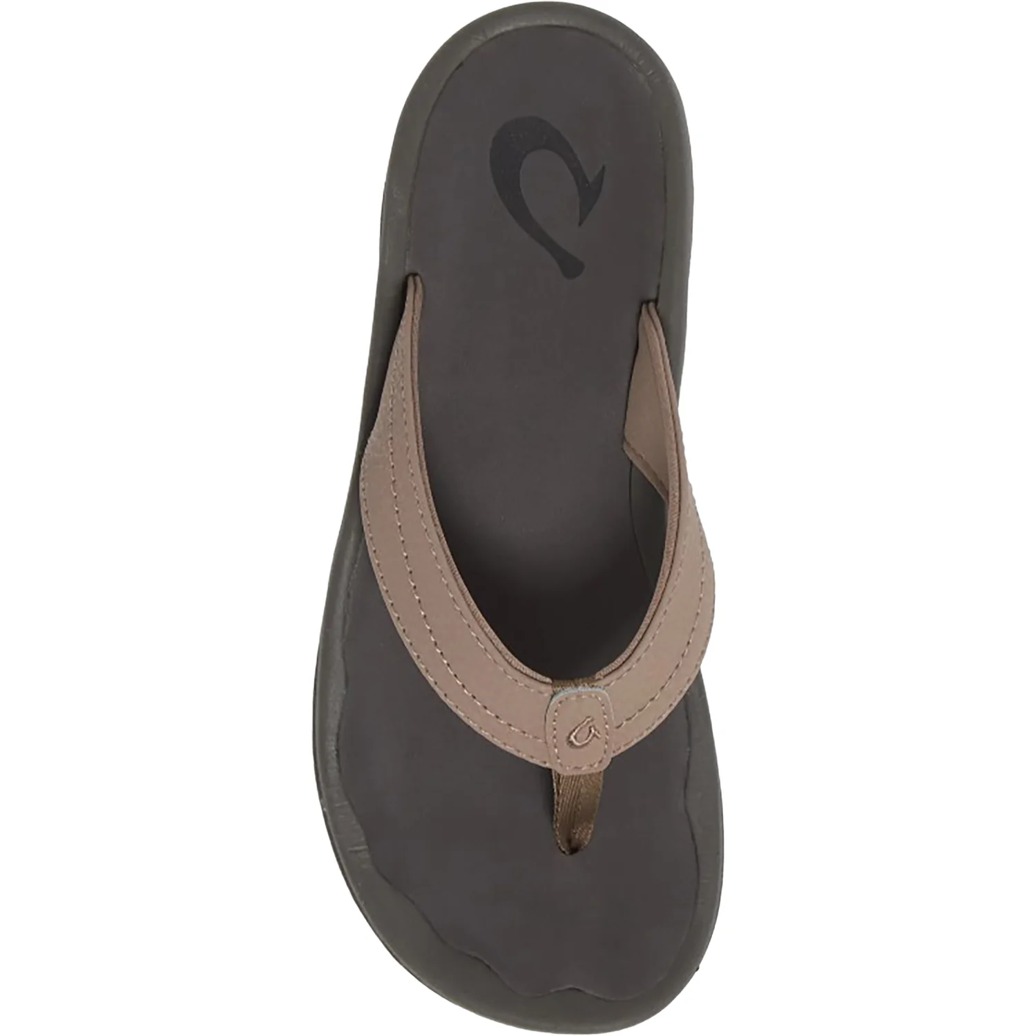OluKai Ohana Women's Sandals Thong Sandals Warm Taupe/Black - Image 2
