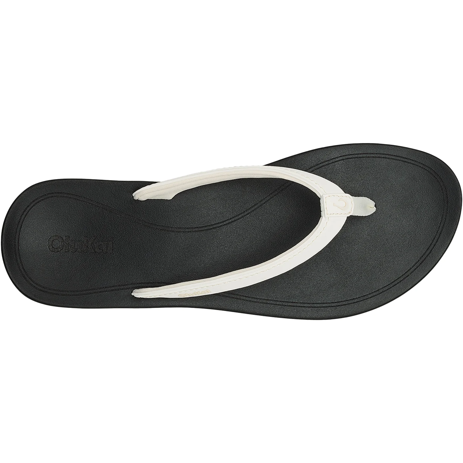 Olukai Uiki Women's Sandals Thong Sandals Bright White/Lava Rock - Image 2