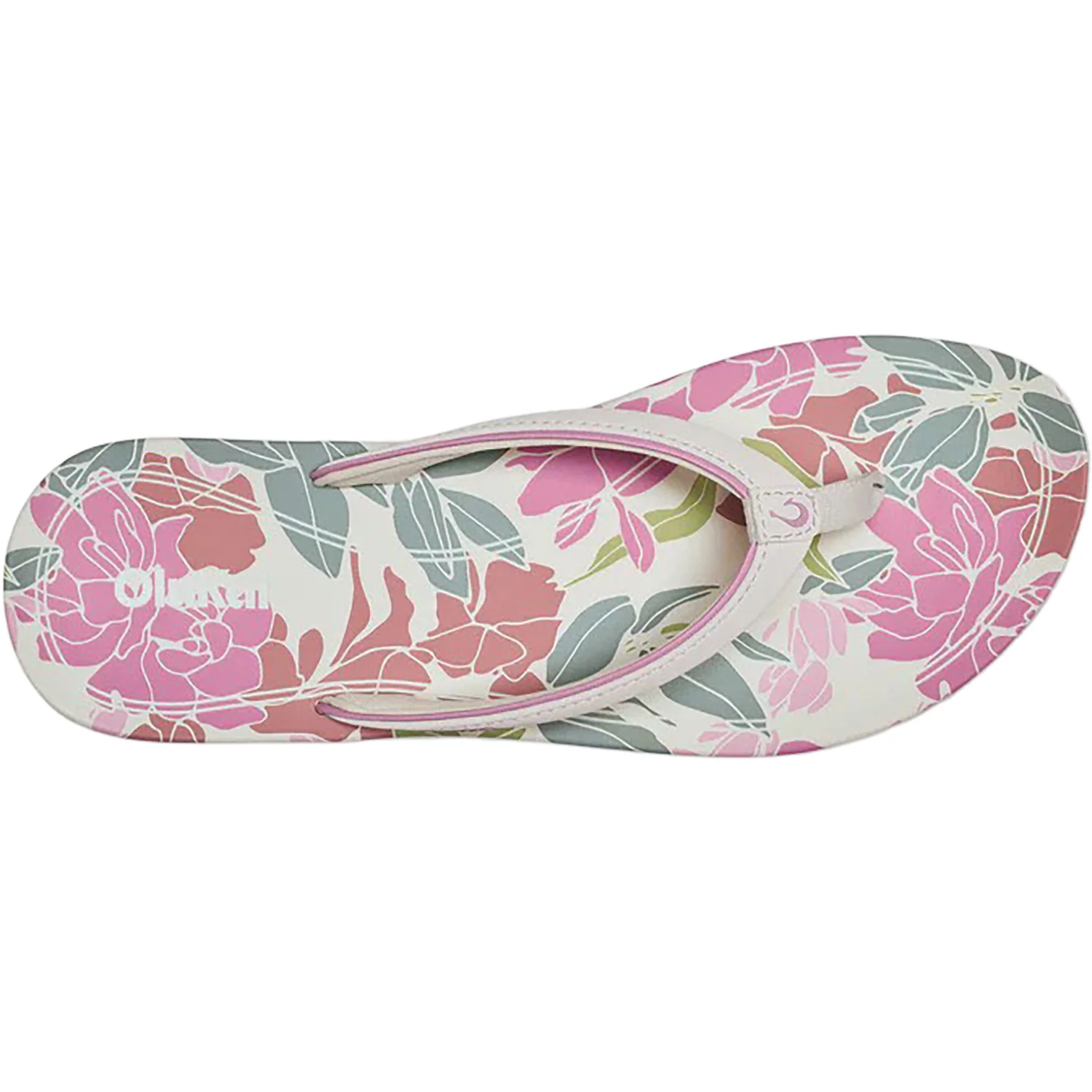 OluKai Uiki Women's Sandals Thong Sandals White Sand/Pai - Image 2
