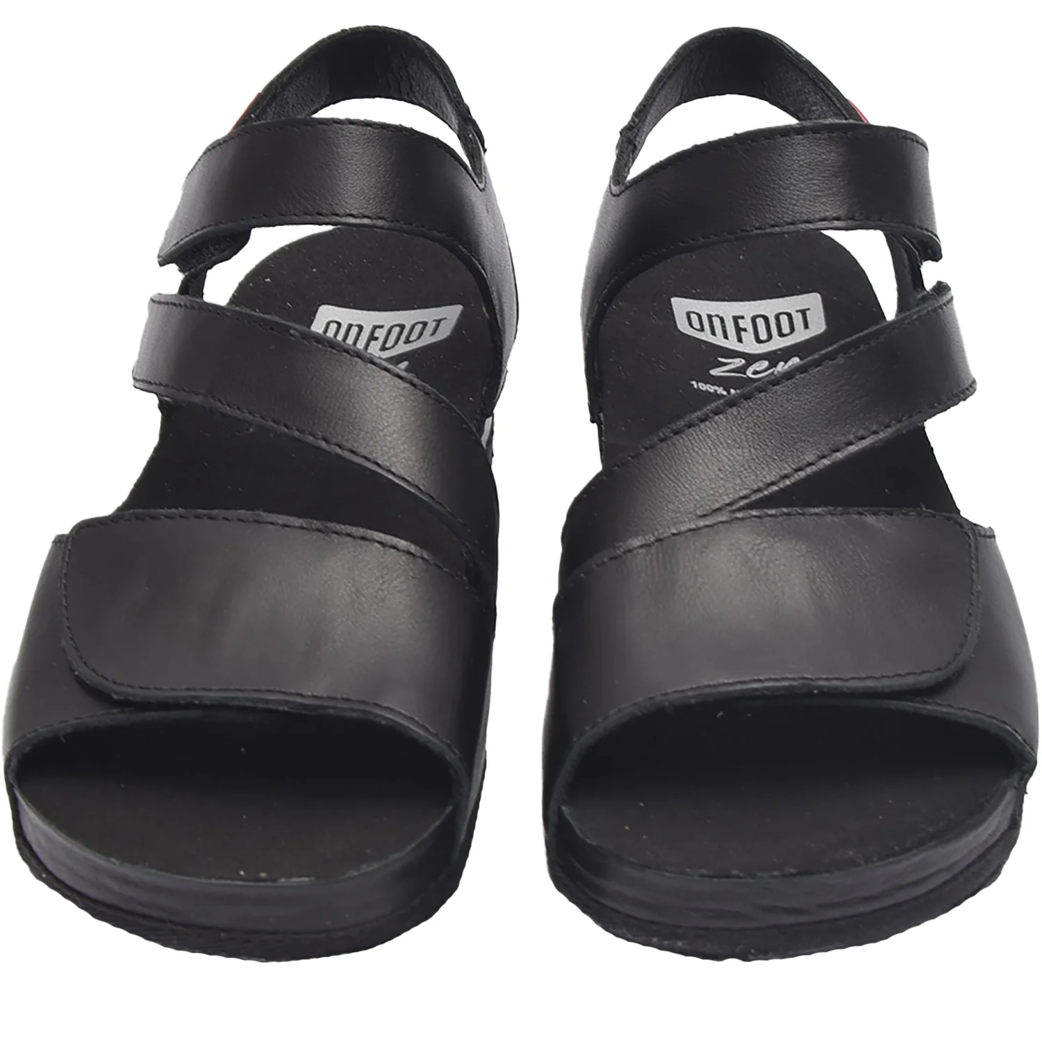 On Foot 206 Austin Women's On Foot Sandals Negro/Black - Image 2