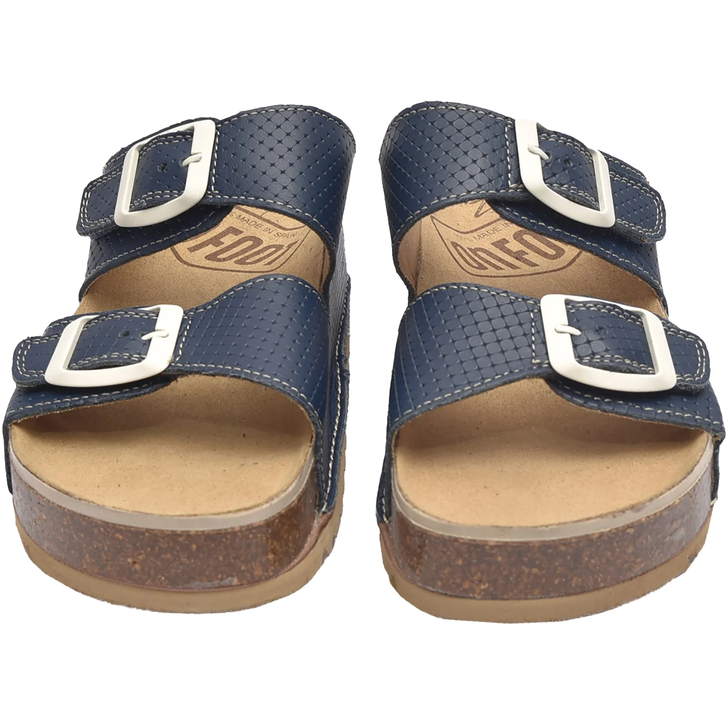 On Foot - Casitas 1112 Naoshima Women's Sandals Marino - Image 2