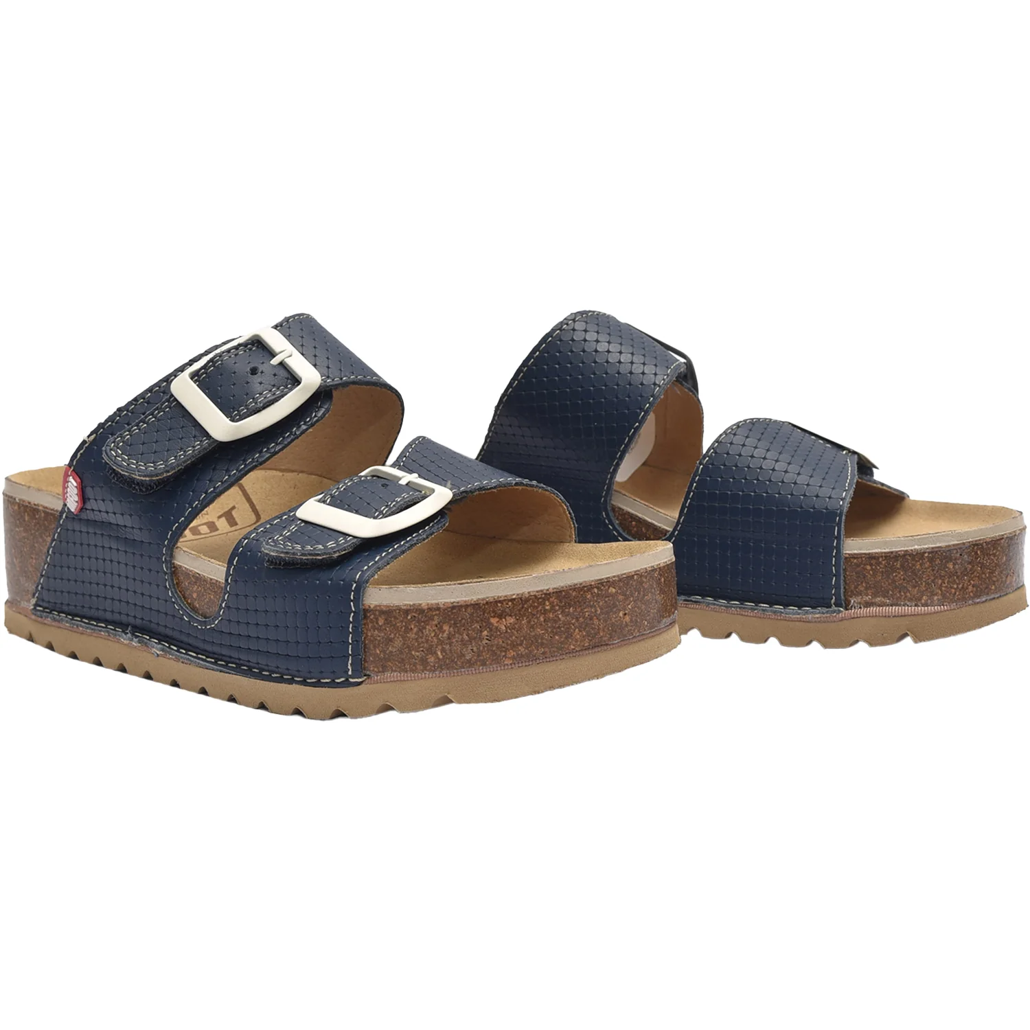 On Foot - Casitas 1112 Naoshima Women's Sandals Marino - Image 4