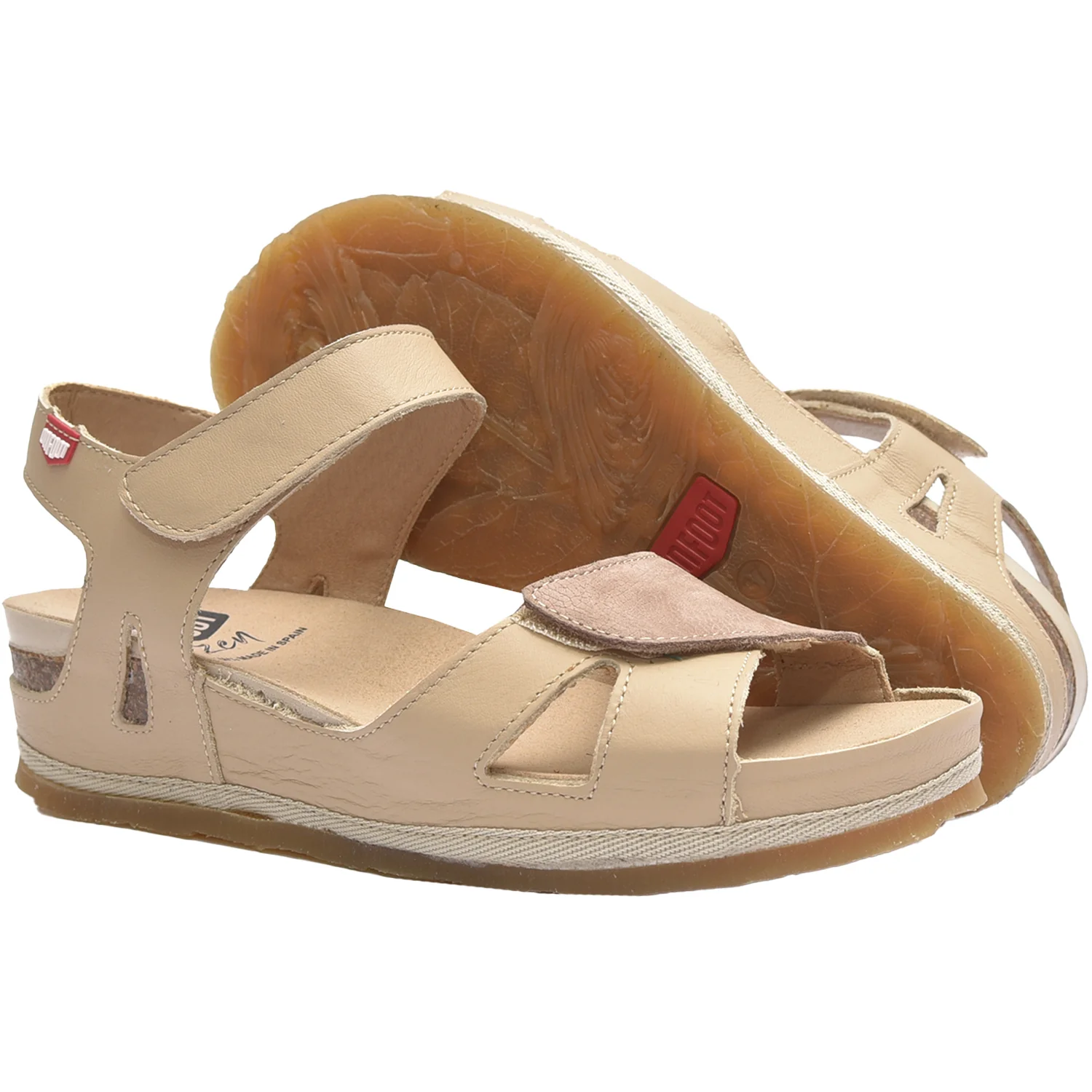 On Foot - Casitas 221 Trenton Women's Sandals Beige - Image 3