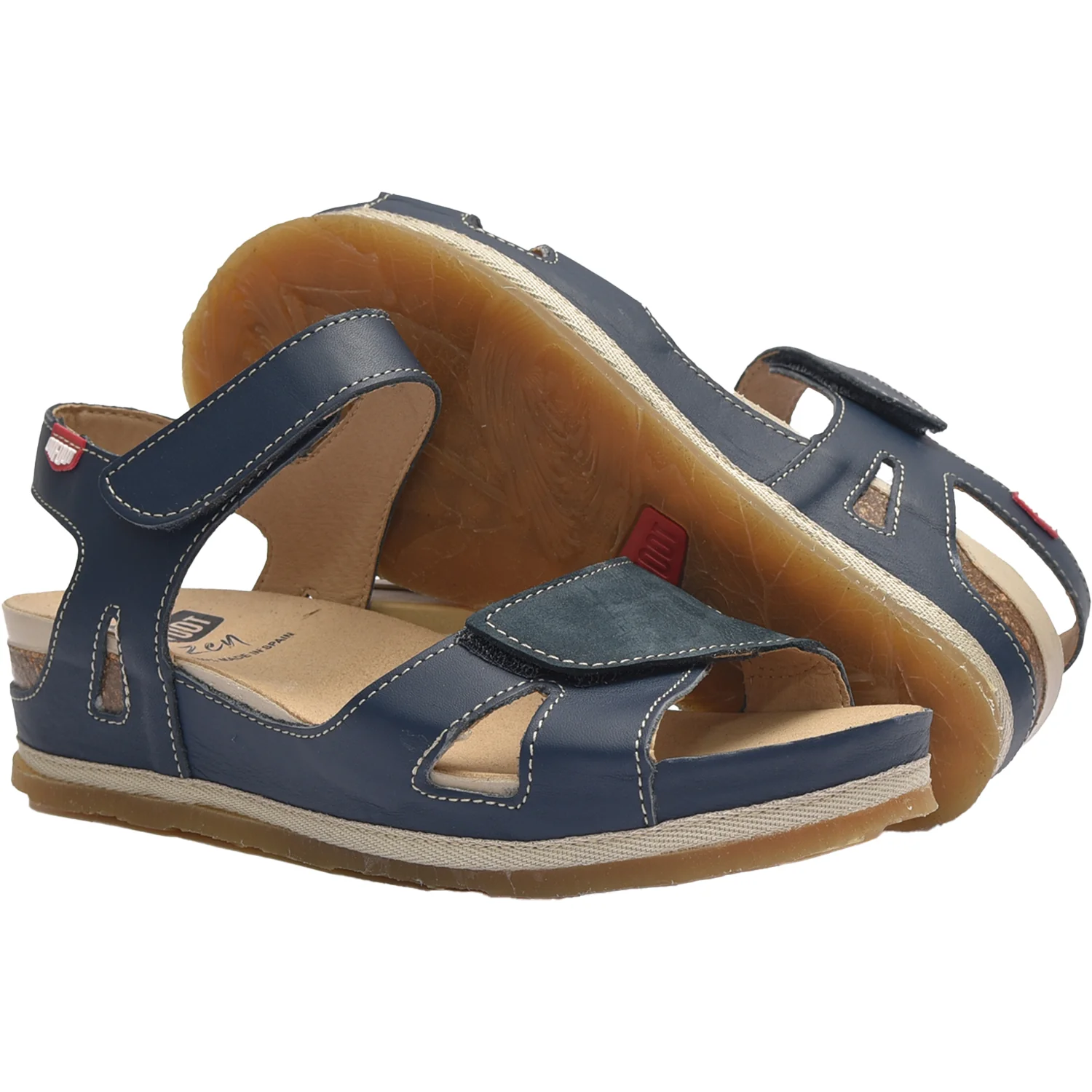 On Foot - Casitas 221 Trenton Women's Sandals Navy - Image 3