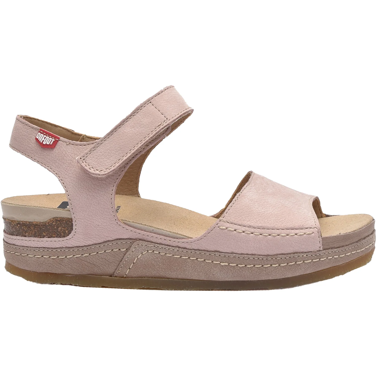 On Foot - Casitas 240 Vegas Women's Sandals Rose Suede