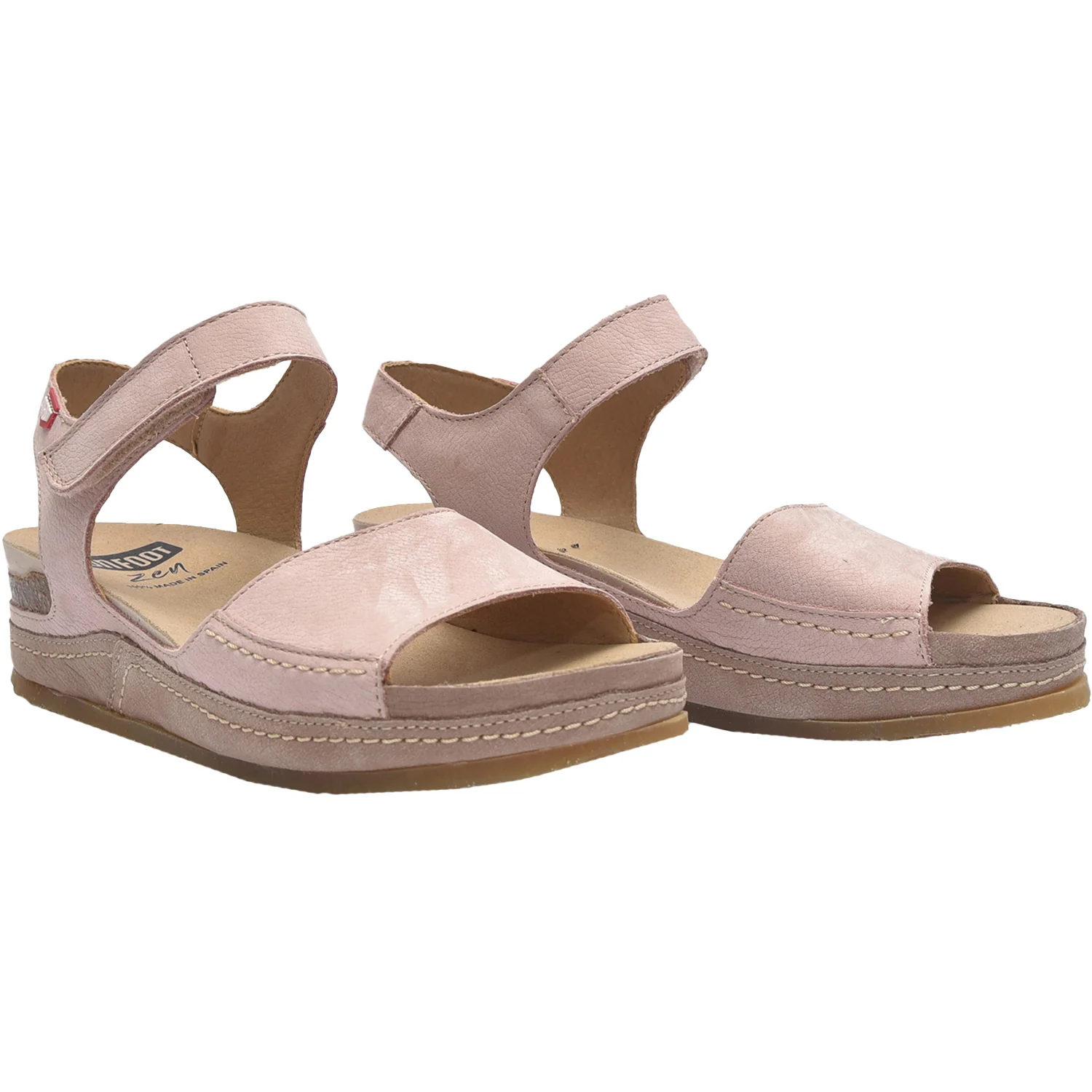 On Foot - Casitas 240 Vegas Women's Sandals Rose Suede - Image 4