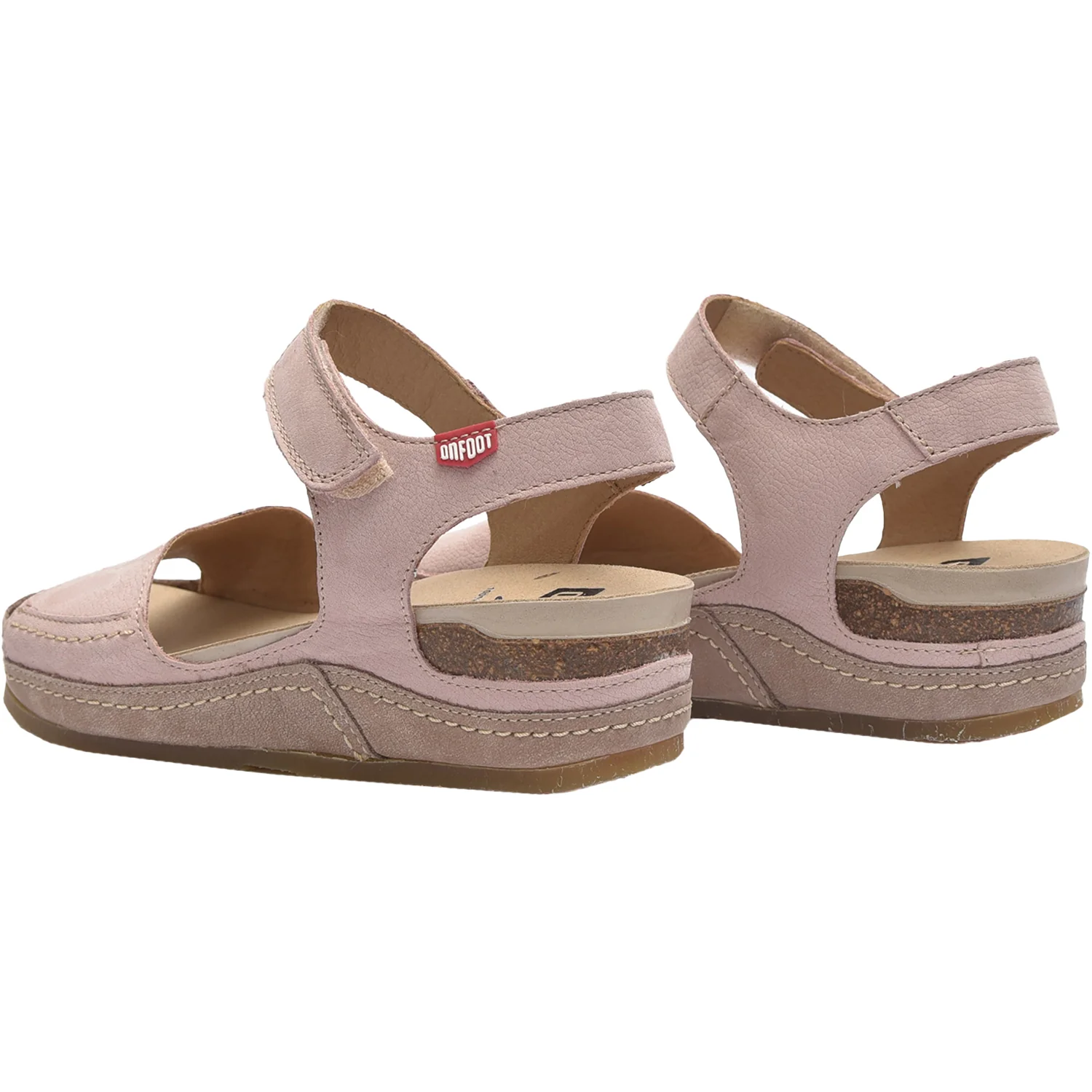 On Foot - Casitas 240 Vegas Women's Sandals Rose Suede - Image 5