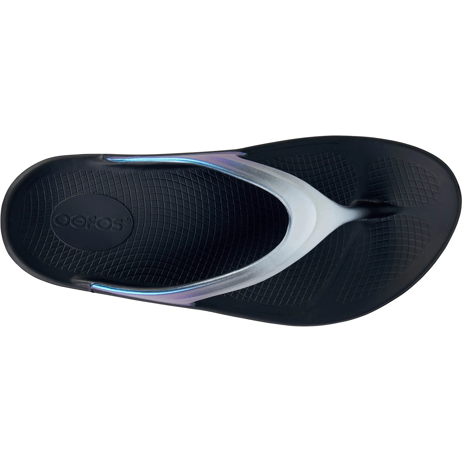 OOFOS OOlala Luxe Women's Thong Sandals Frost Synthetic - Image 2