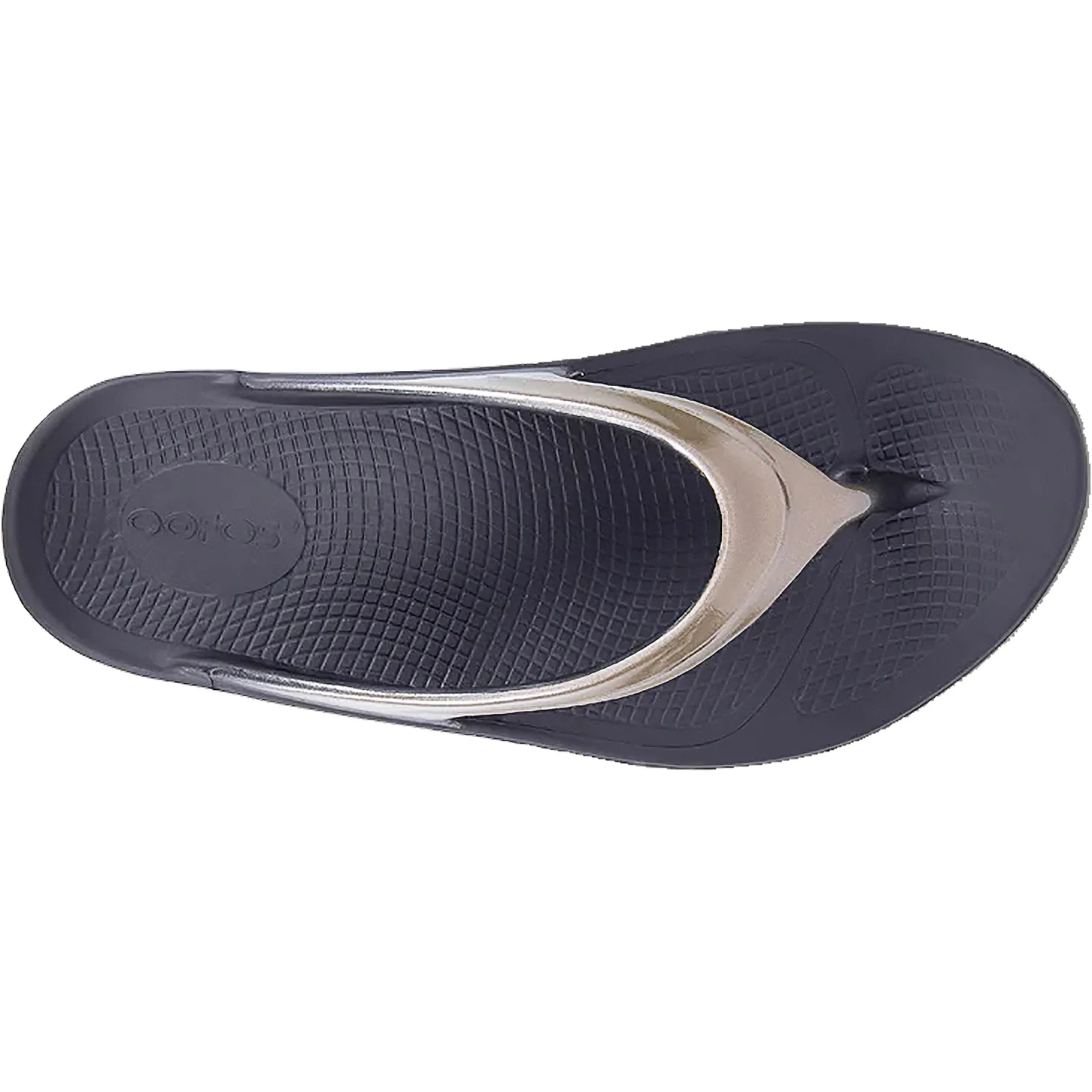 OOFOS OOlala Luxe Women's Thong Sandals Latte Synthetic - Image 2